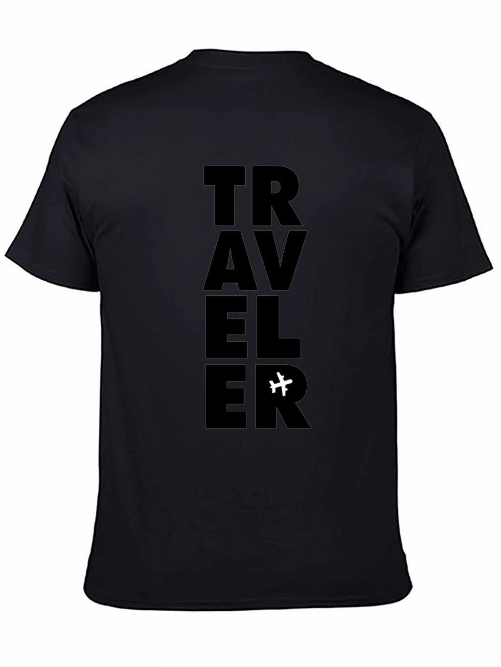 Traveler Graphic T-Shirt - Black