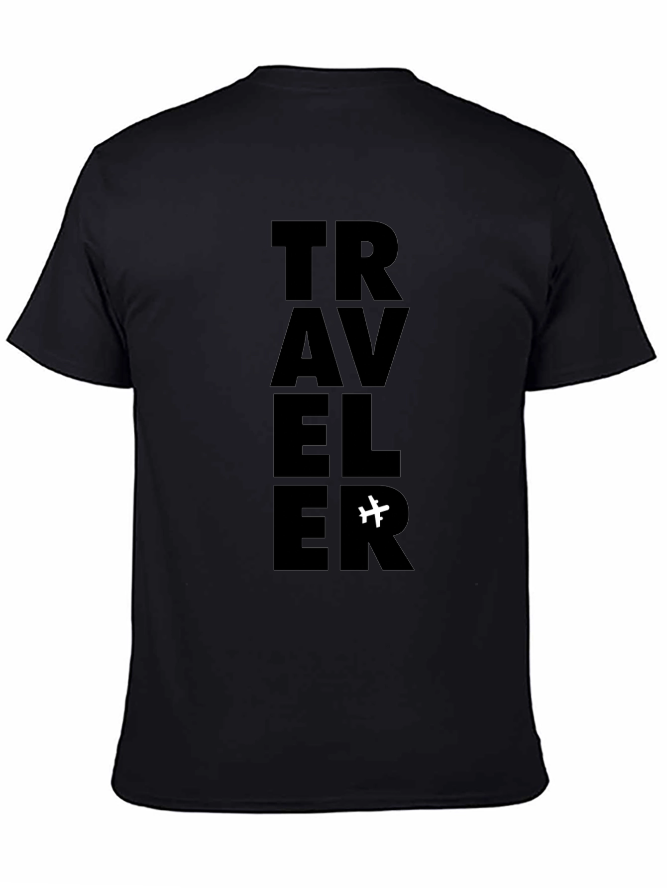 Traveler Graphic T-Shirt - Black