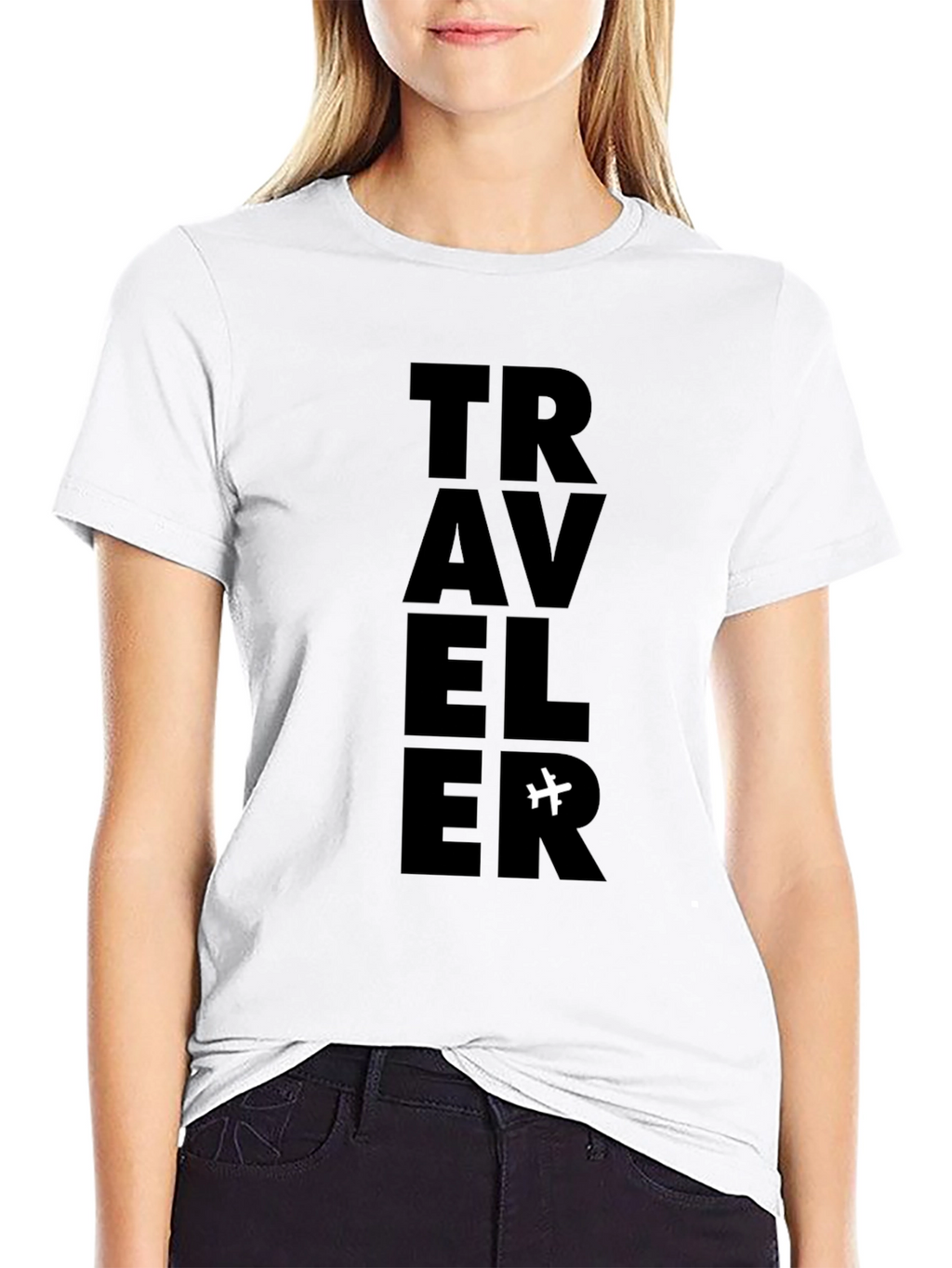 Traveler Graphic T-Shirt - Black