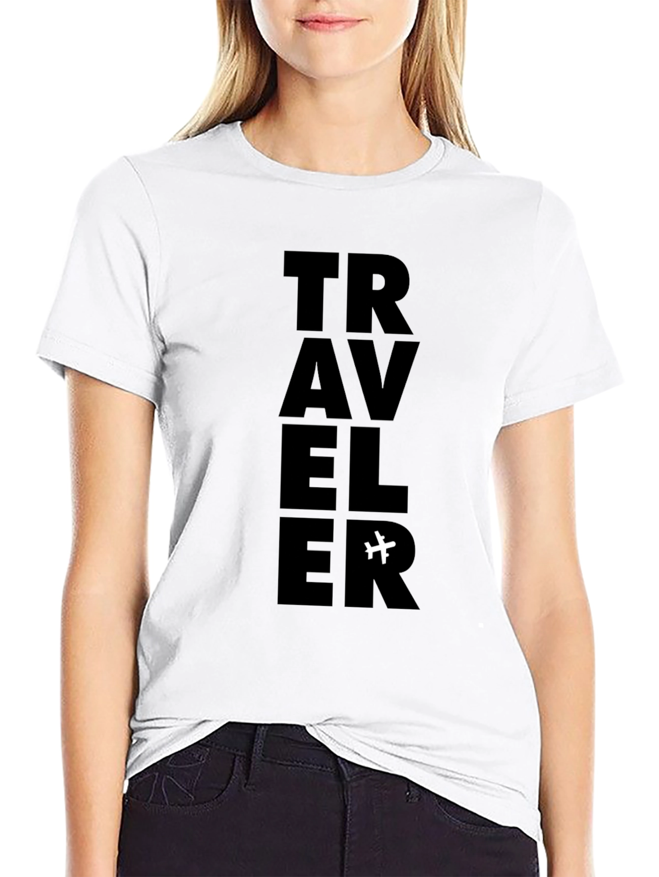 Traveler Graphic T-Shirt - Black