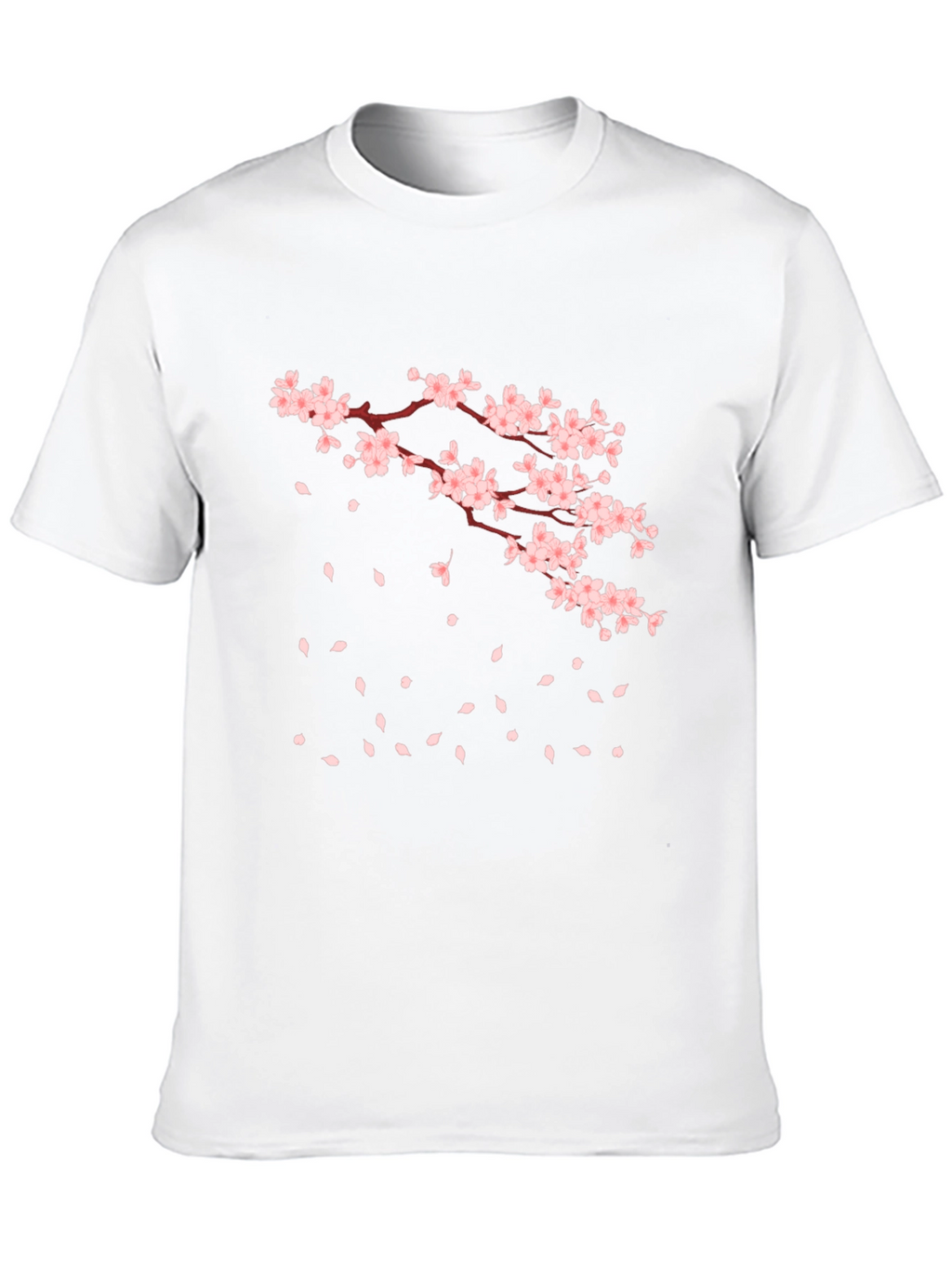 Black Cherry Blossom Graphic Tee