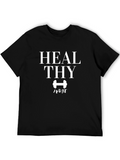 Healthy & Fit Graphic T-Shirt - Unisex