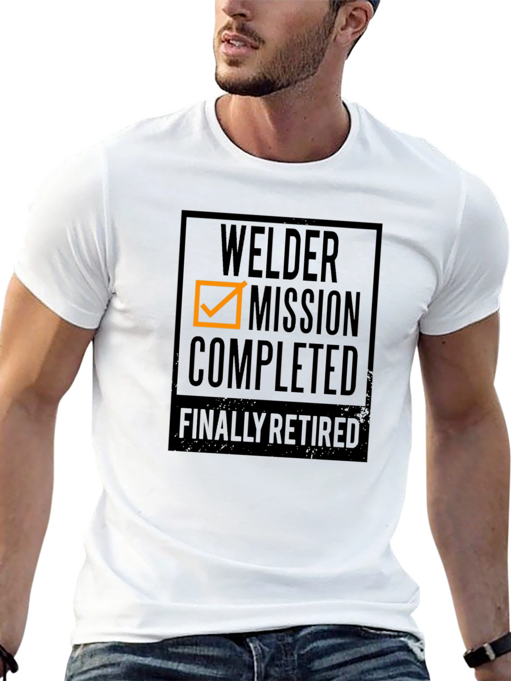 Welder Mission Completed Retirement T-Shirt