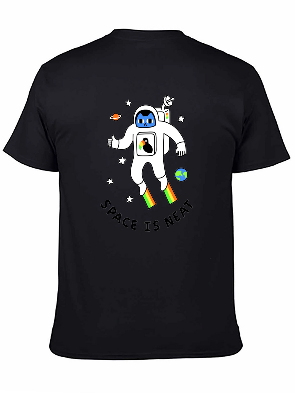 Space Is Neat Astronaut Graphic Tee