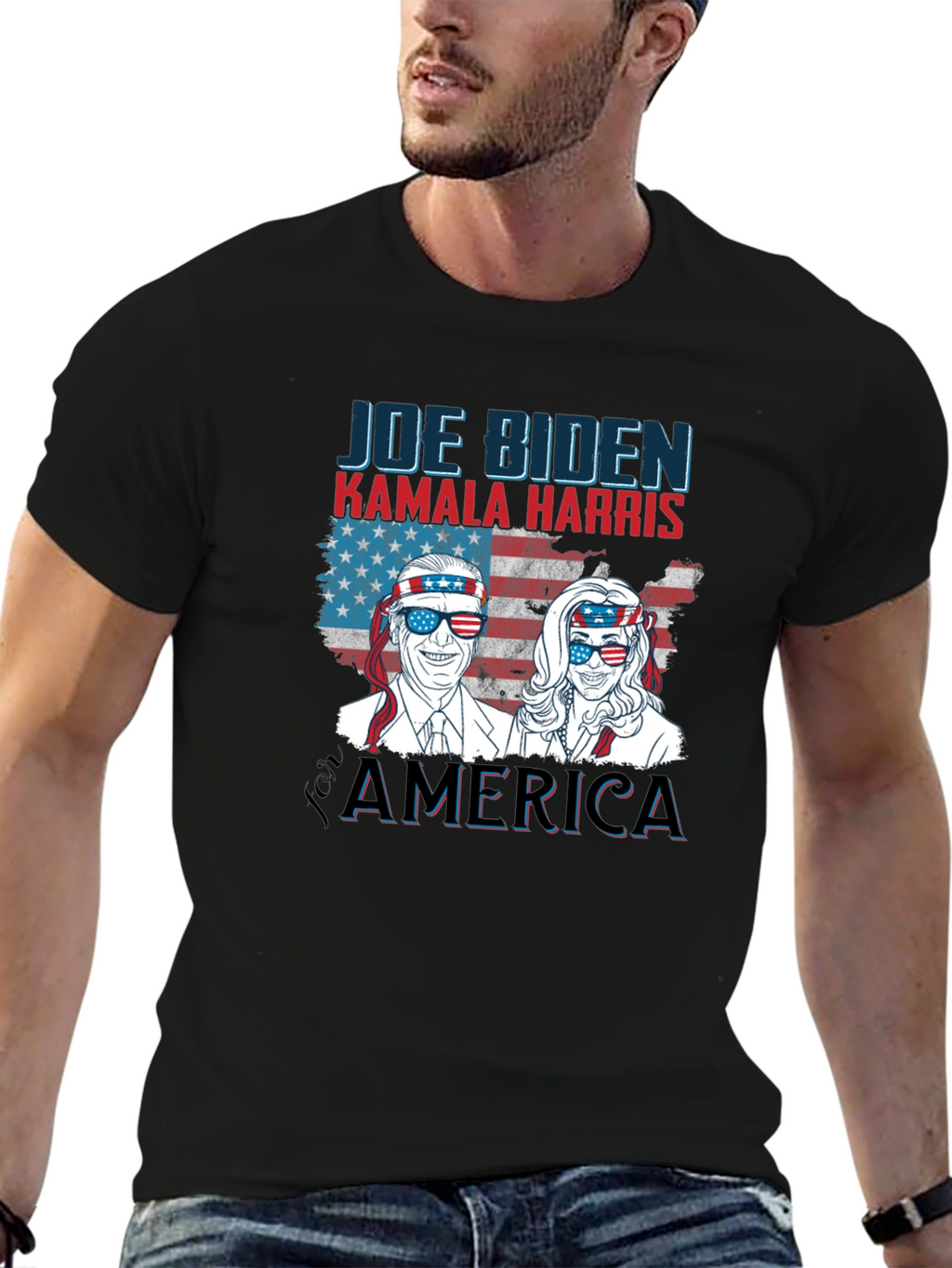 Joe Biden Kamala Harris Patriotic T-Shirt