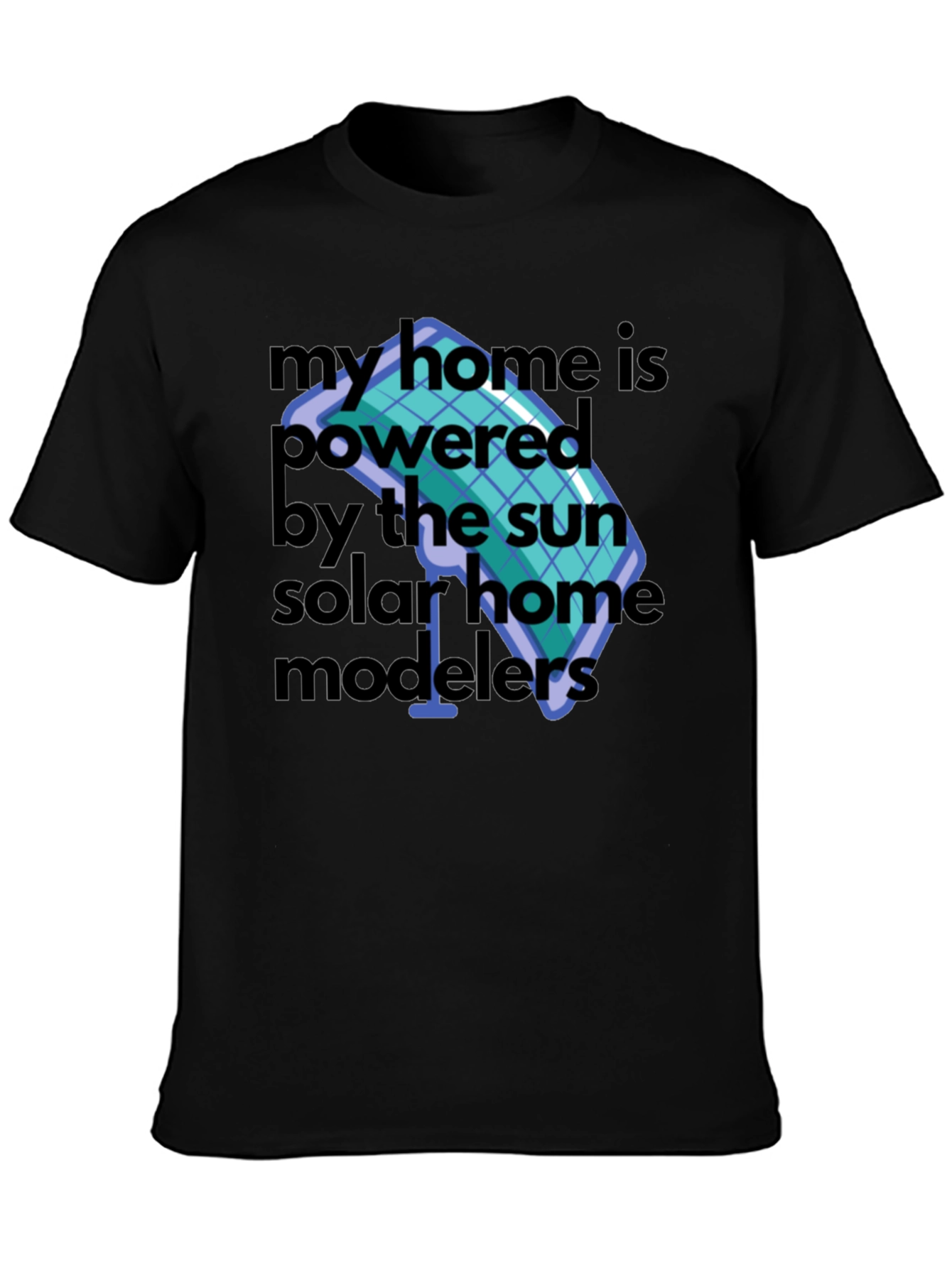 Eco-Friendly Solar Home T-Shirt