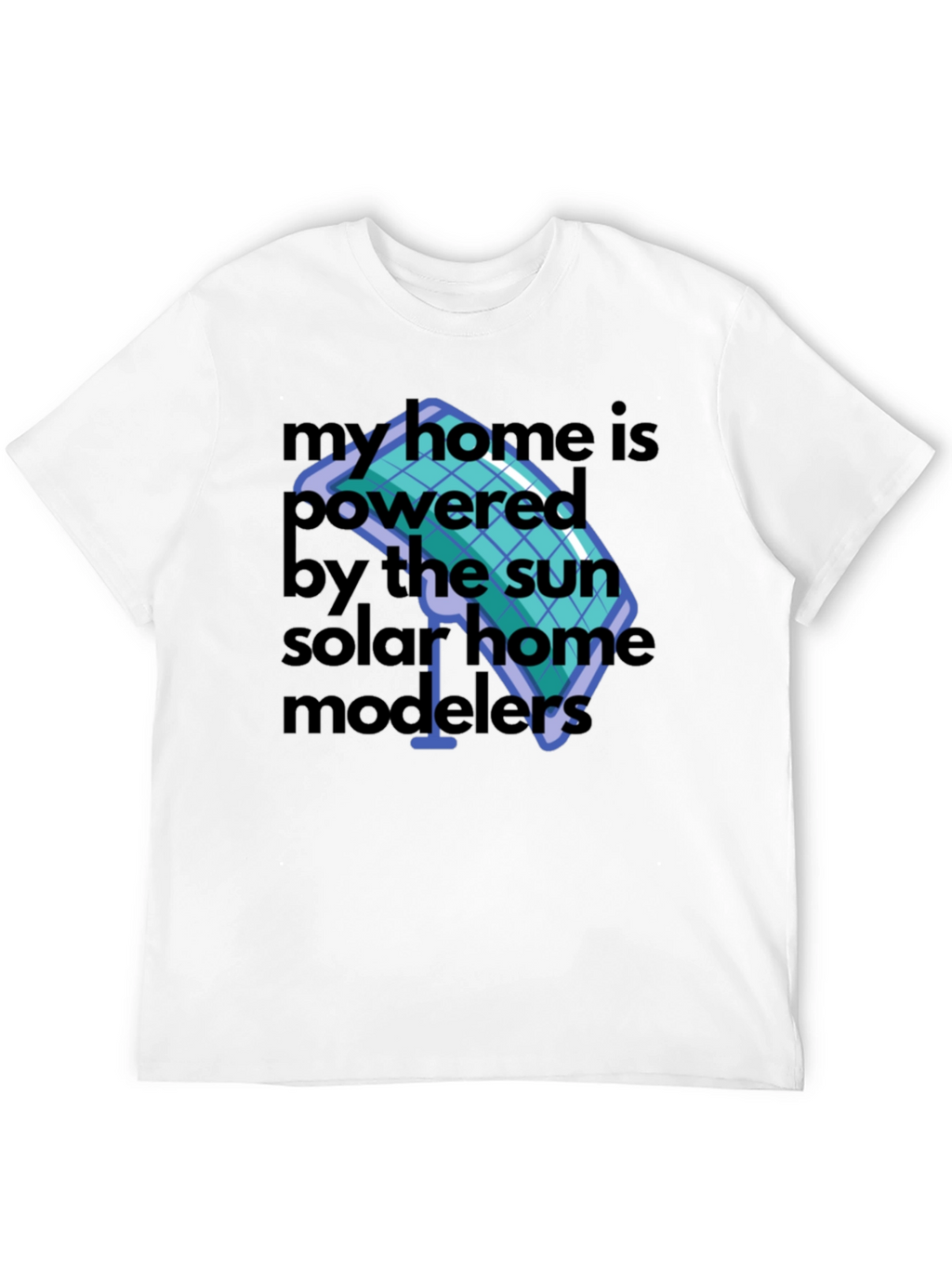 Eco-Friendly Solar Home T-Shirt