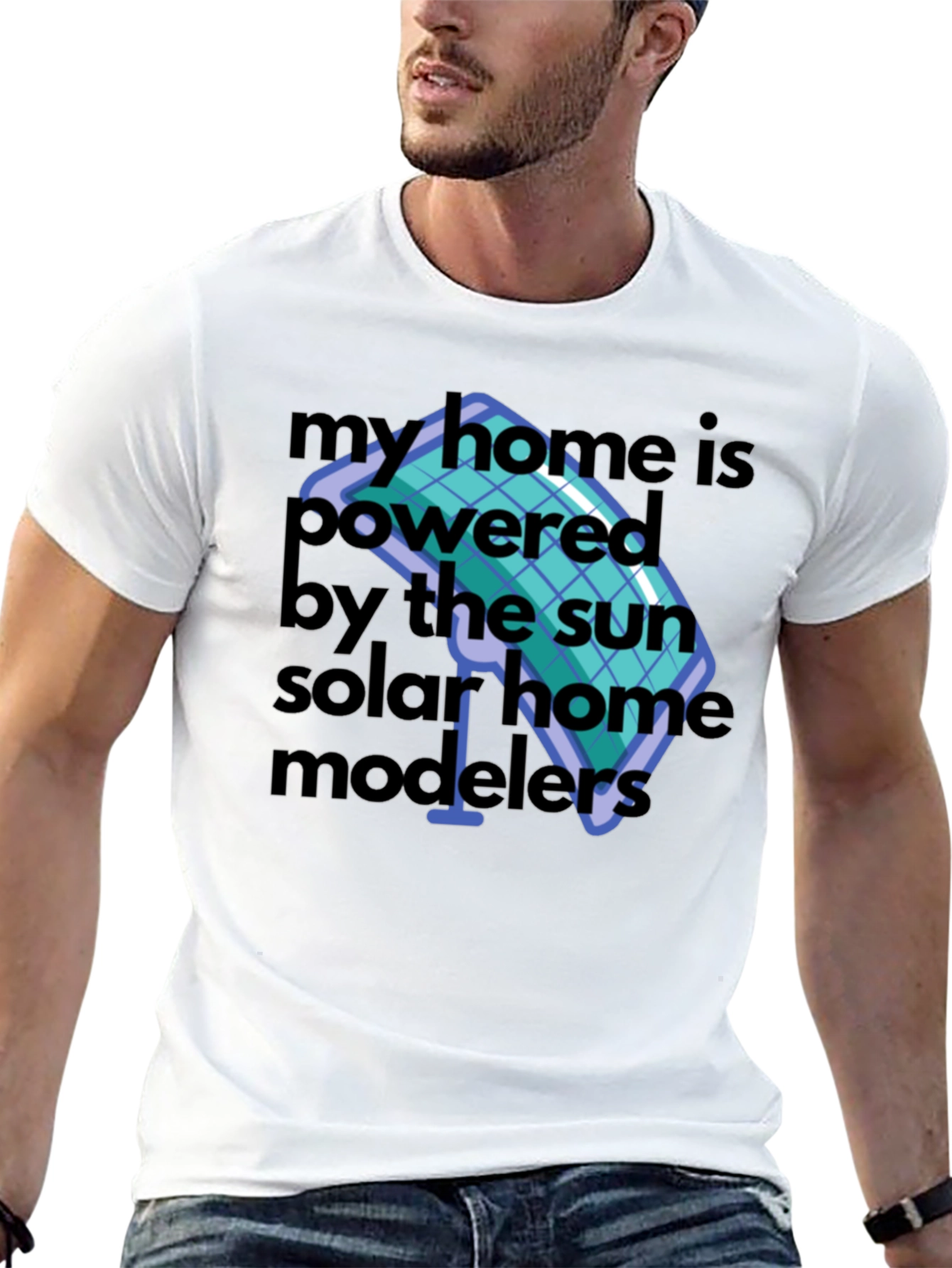 Eco-Friendly Solar Home T-Shirt