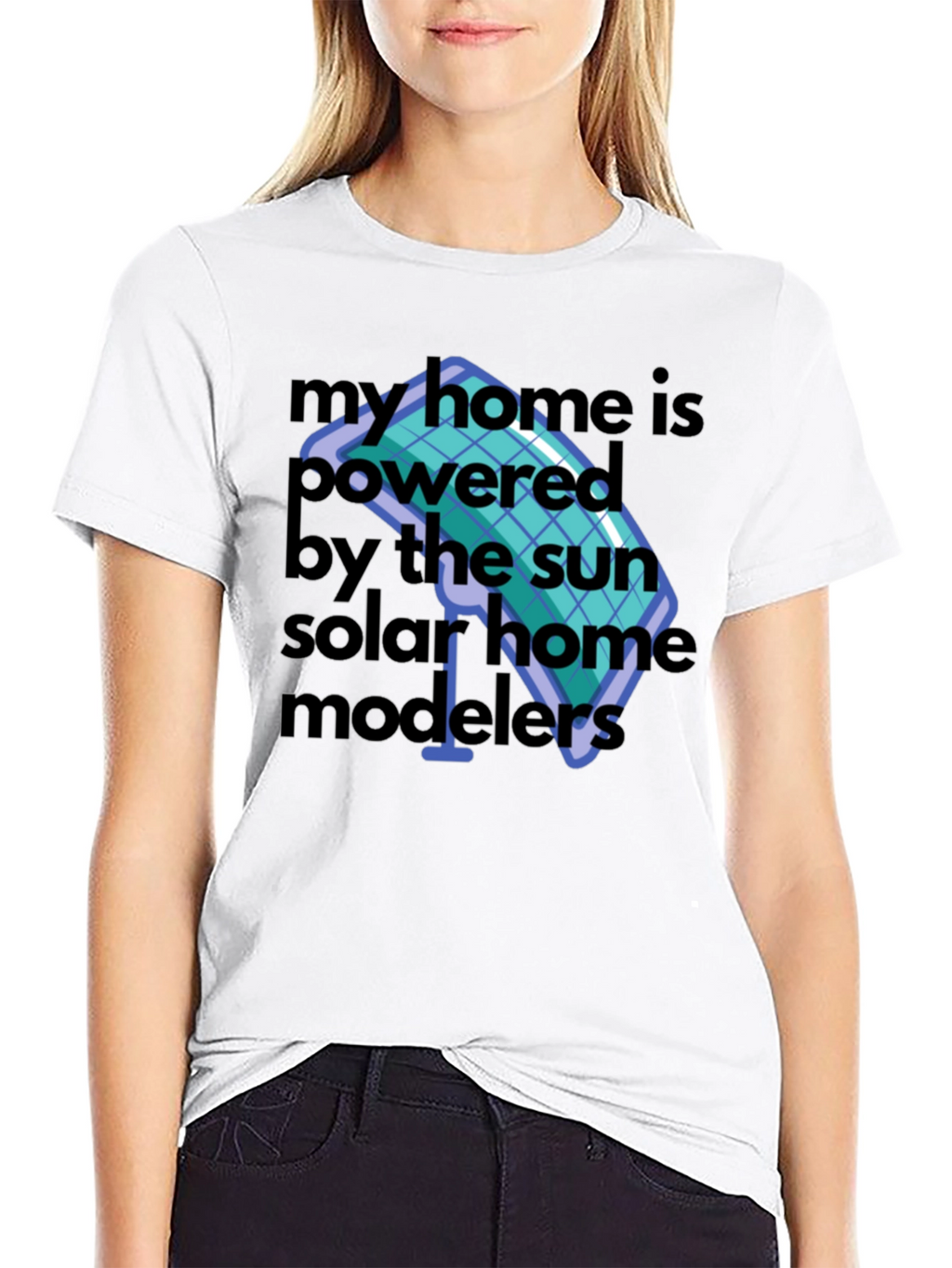 Eco-Friendly Solar Home T-Shirt