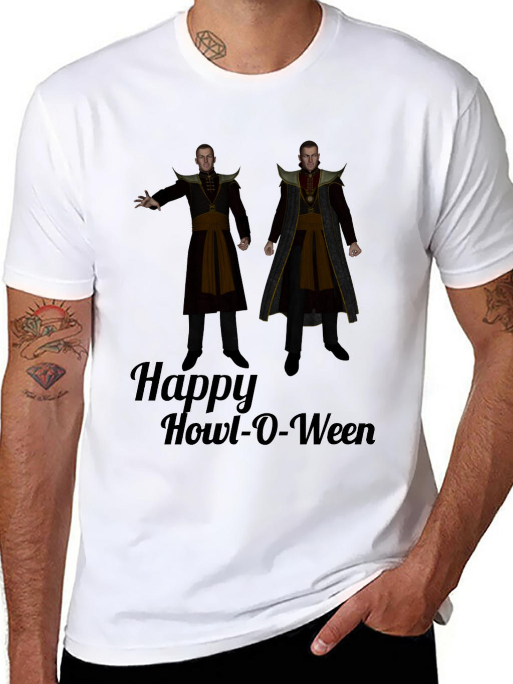 Happy Howl-O-Ween Costume Tee