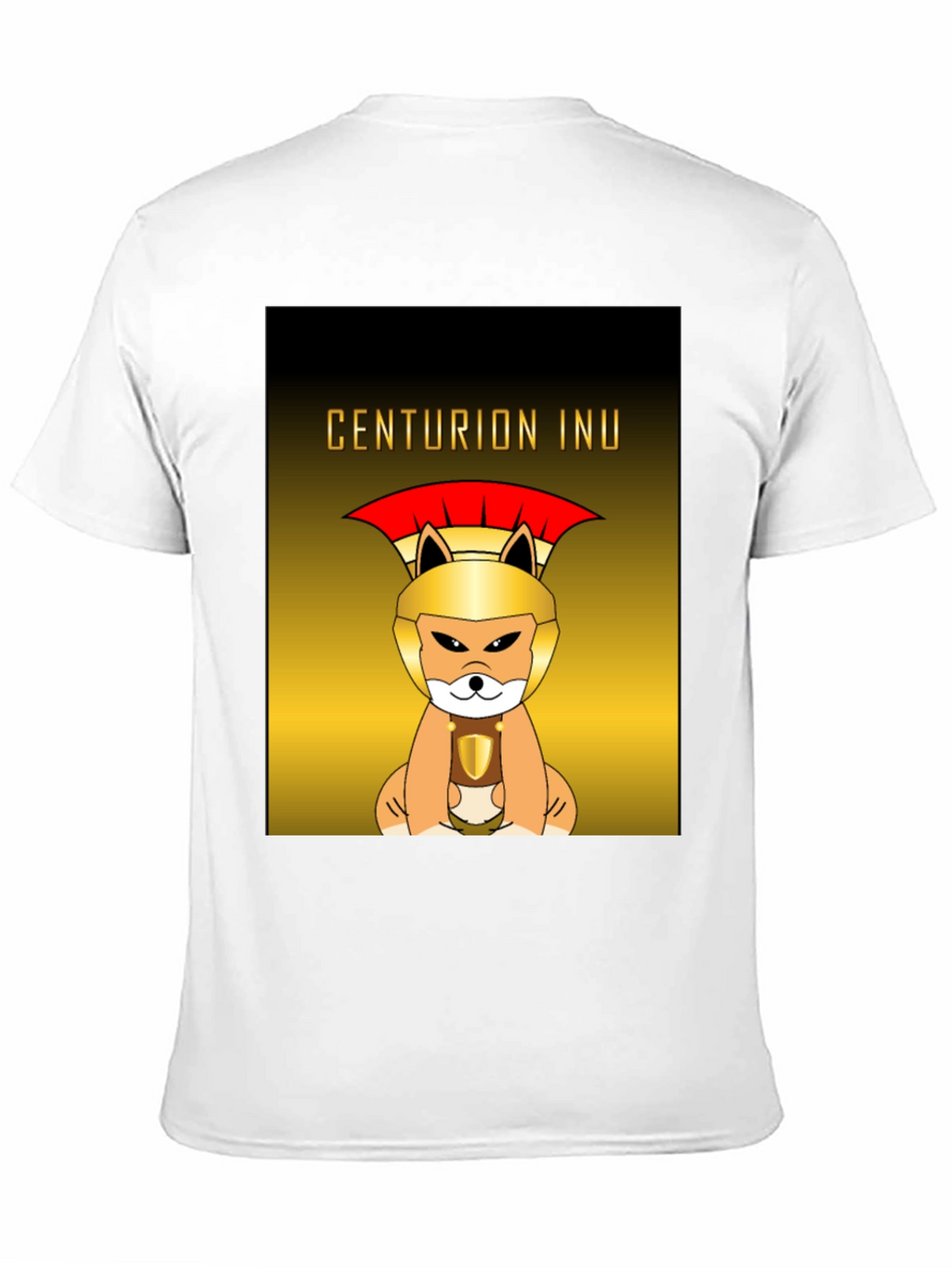 Centurion Inu Dog Graphic T-Shirt