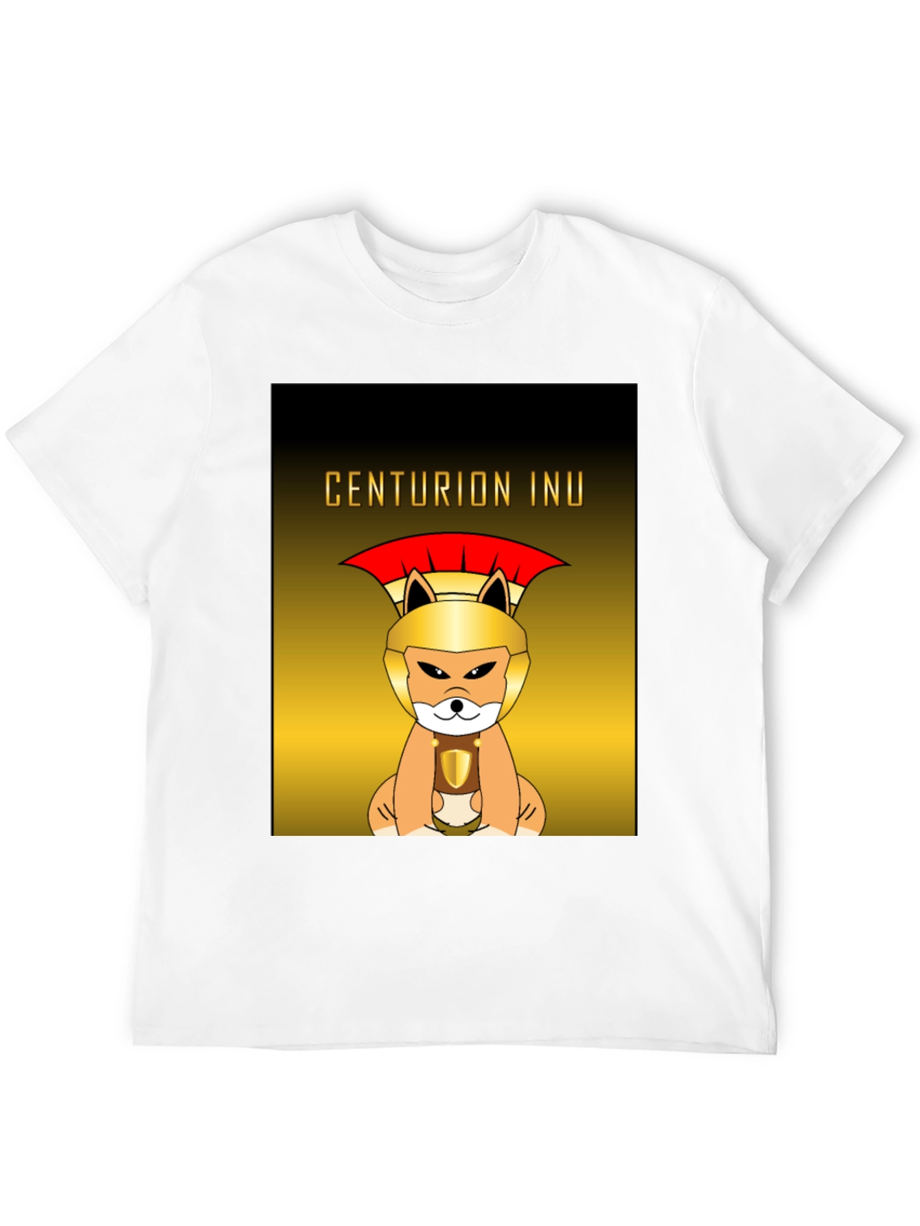 Centurion Inu Dog Graphic T-Shirt