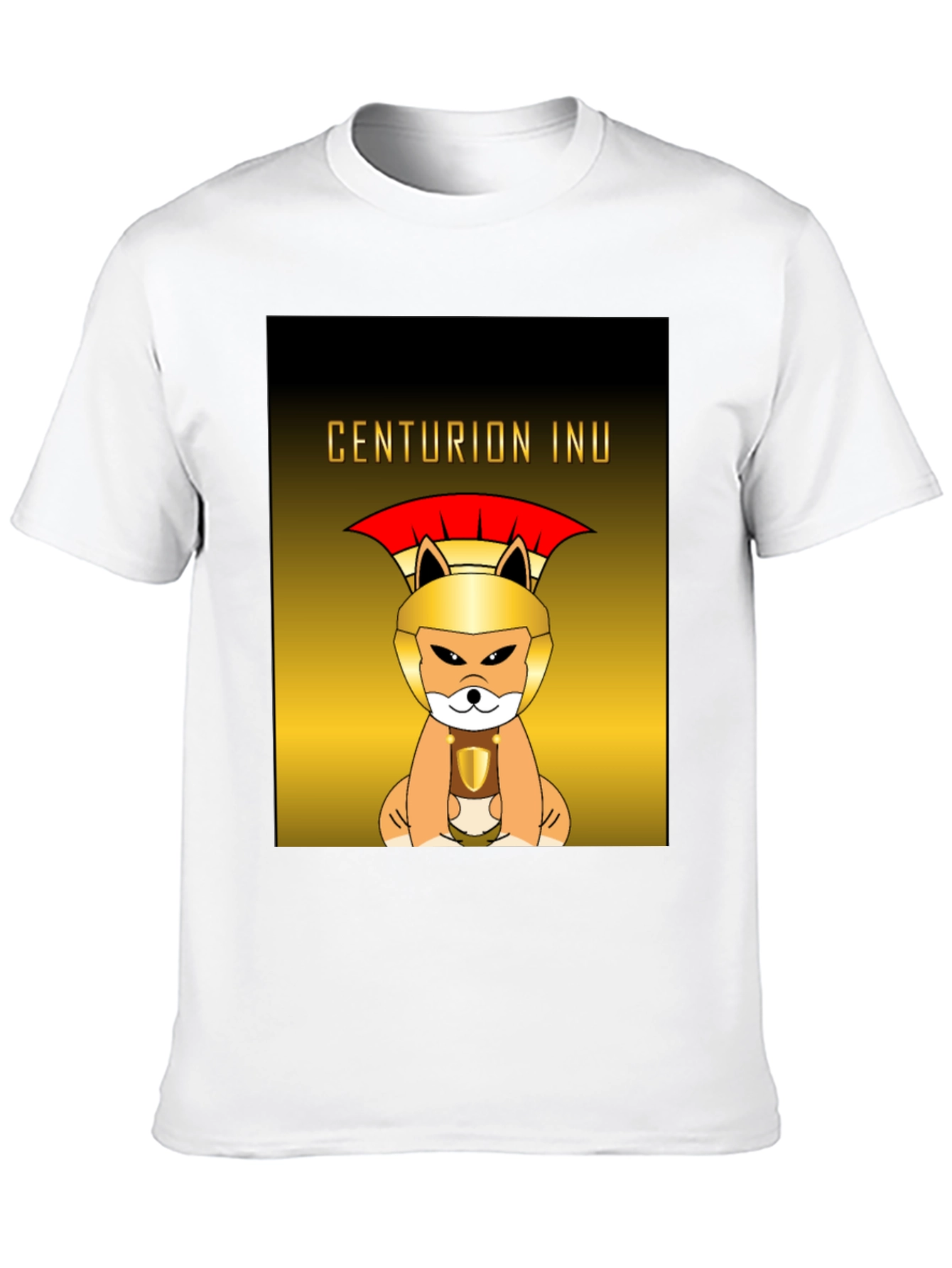 Centurion Inu Dog Graphic T-Shirt