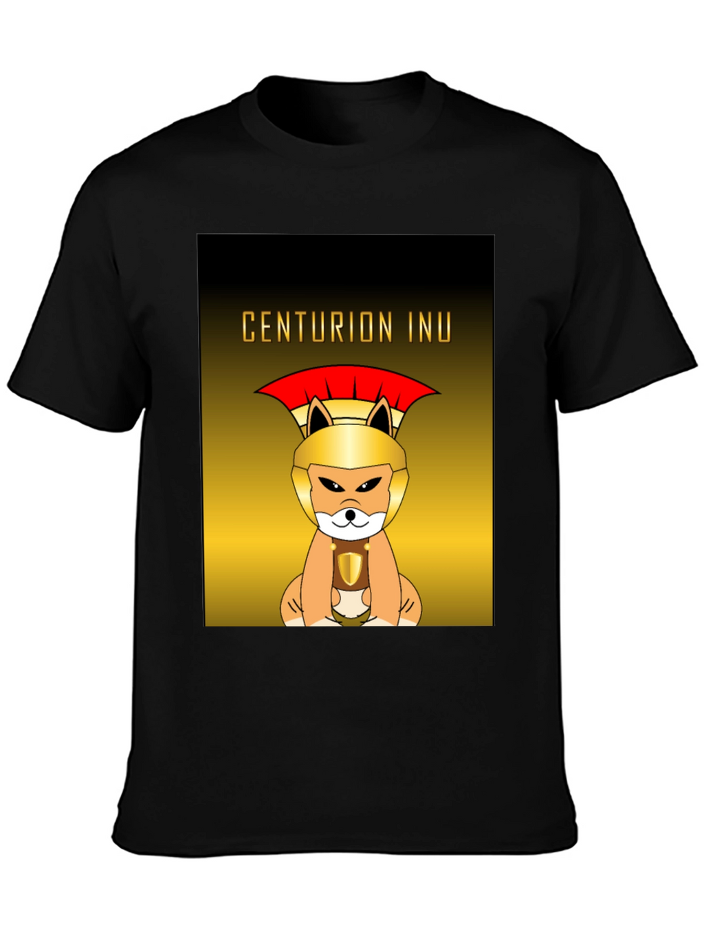 Centurion Inu Dog Graphic T-Shirt