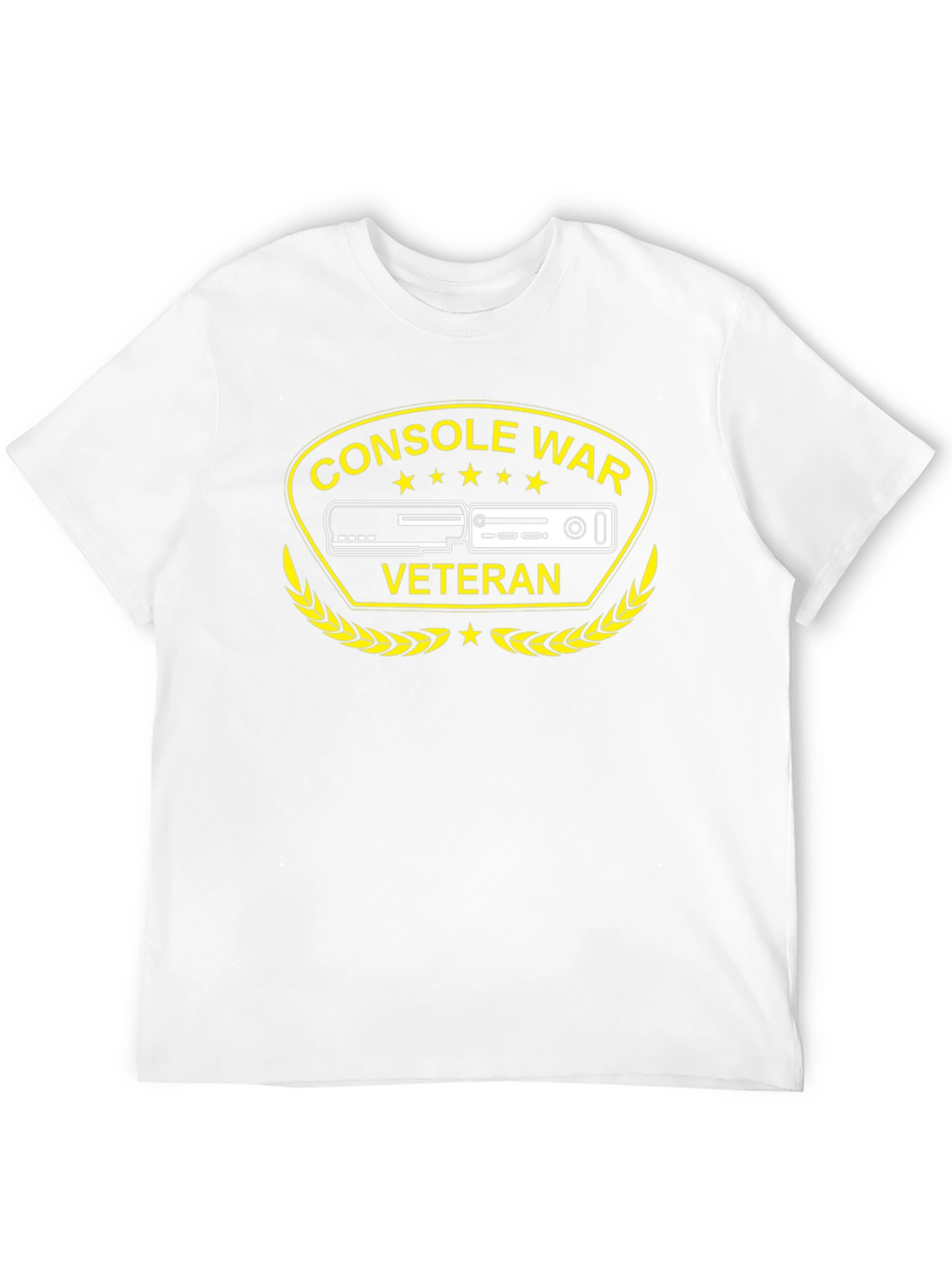Console War Veteran Black T-Shirt