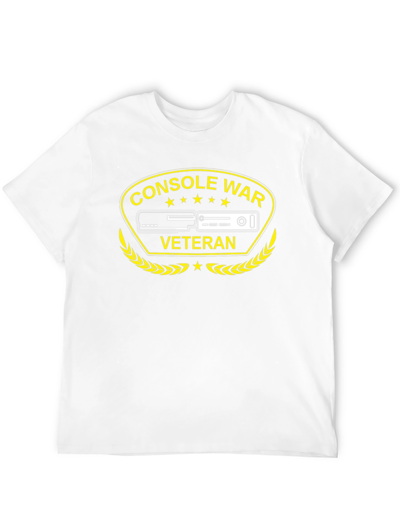 Console War Veteran Black T-Shirt