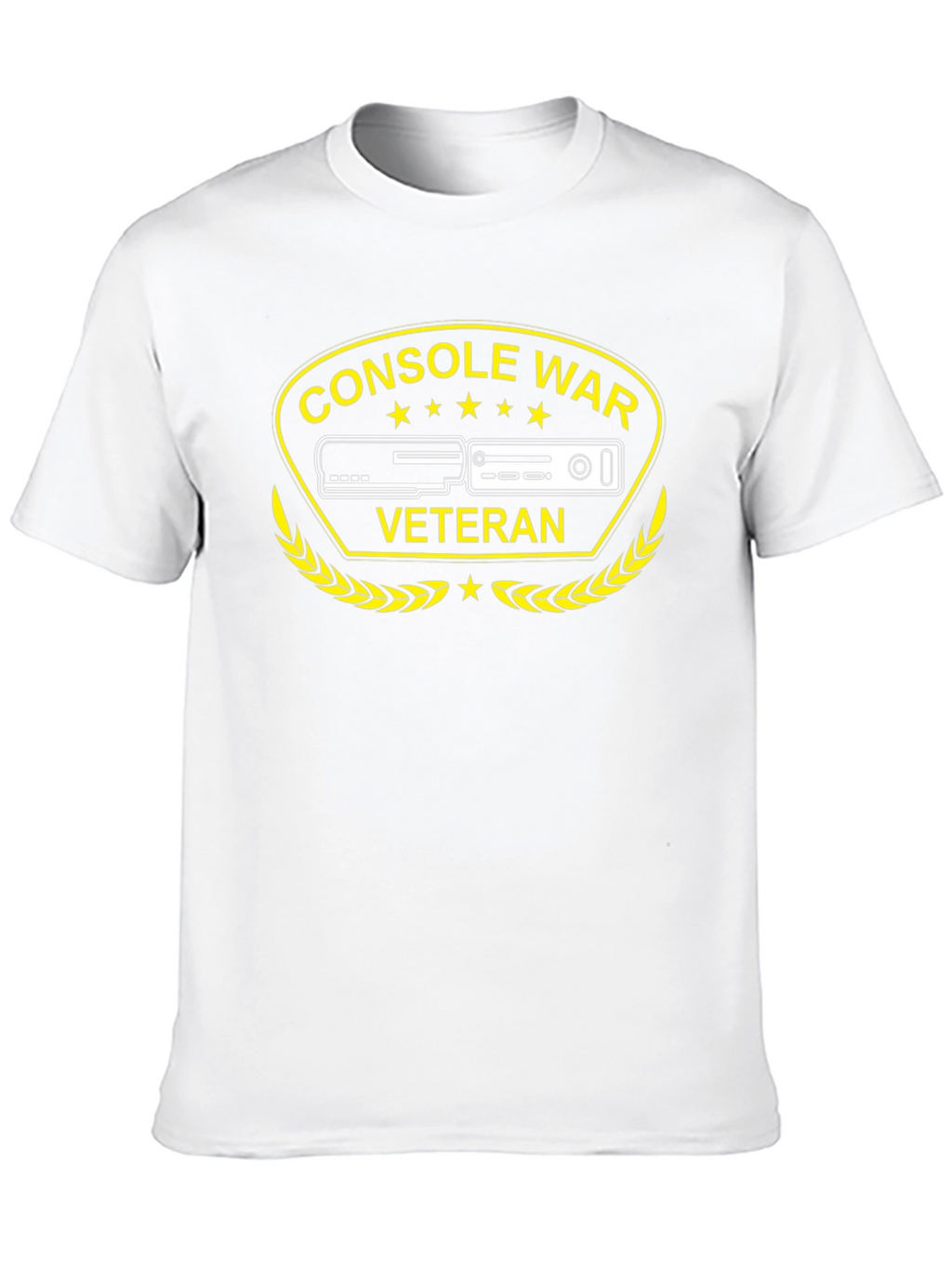 Console War Veteran Black T-Shirt