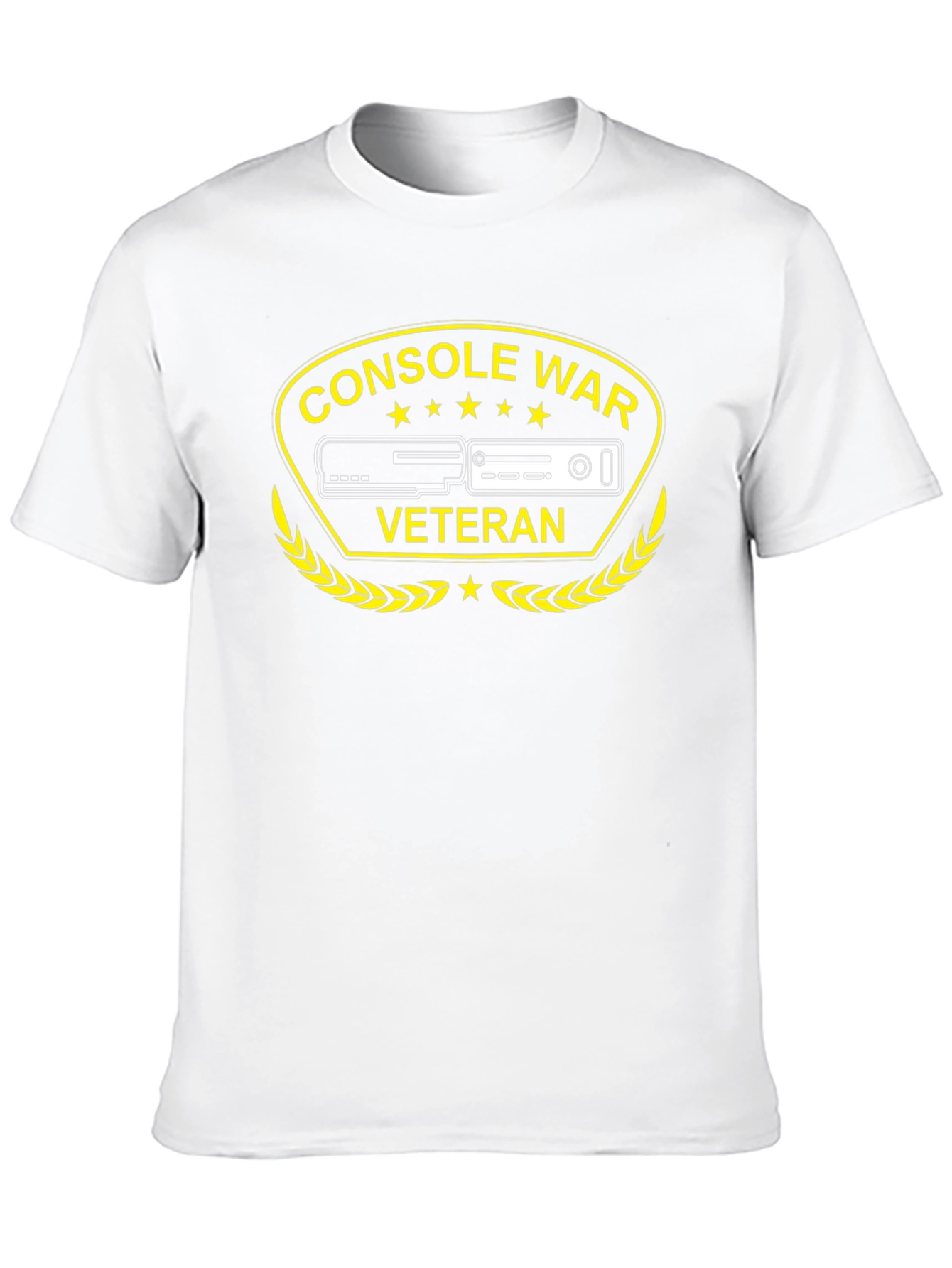Console War Veteran Black T-Shirt