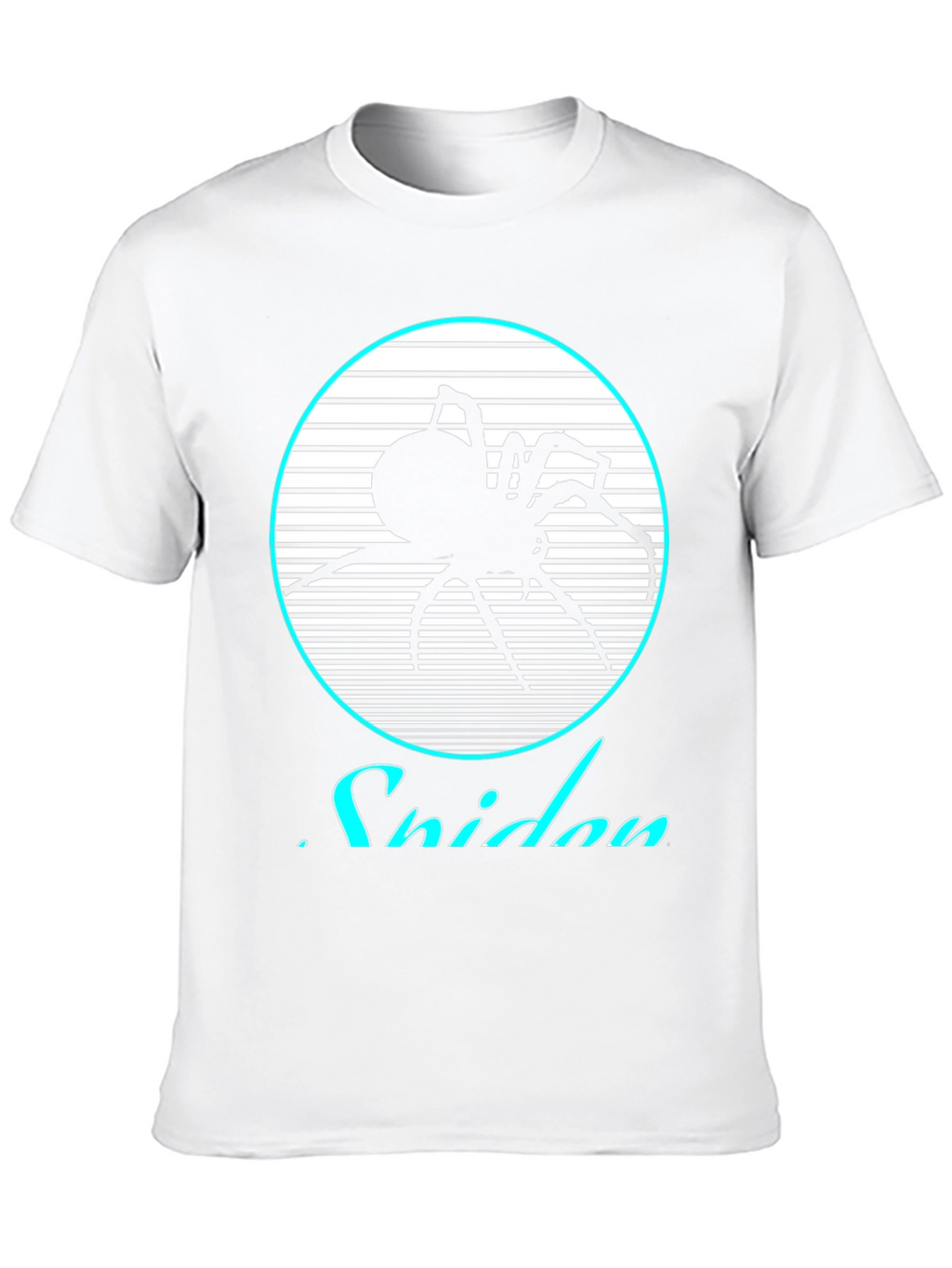 Retro Spider Graphic Tee - Black
