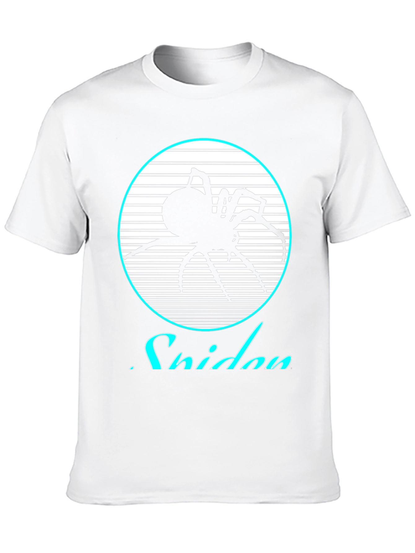 Retro Spider Graphic Tee - Black