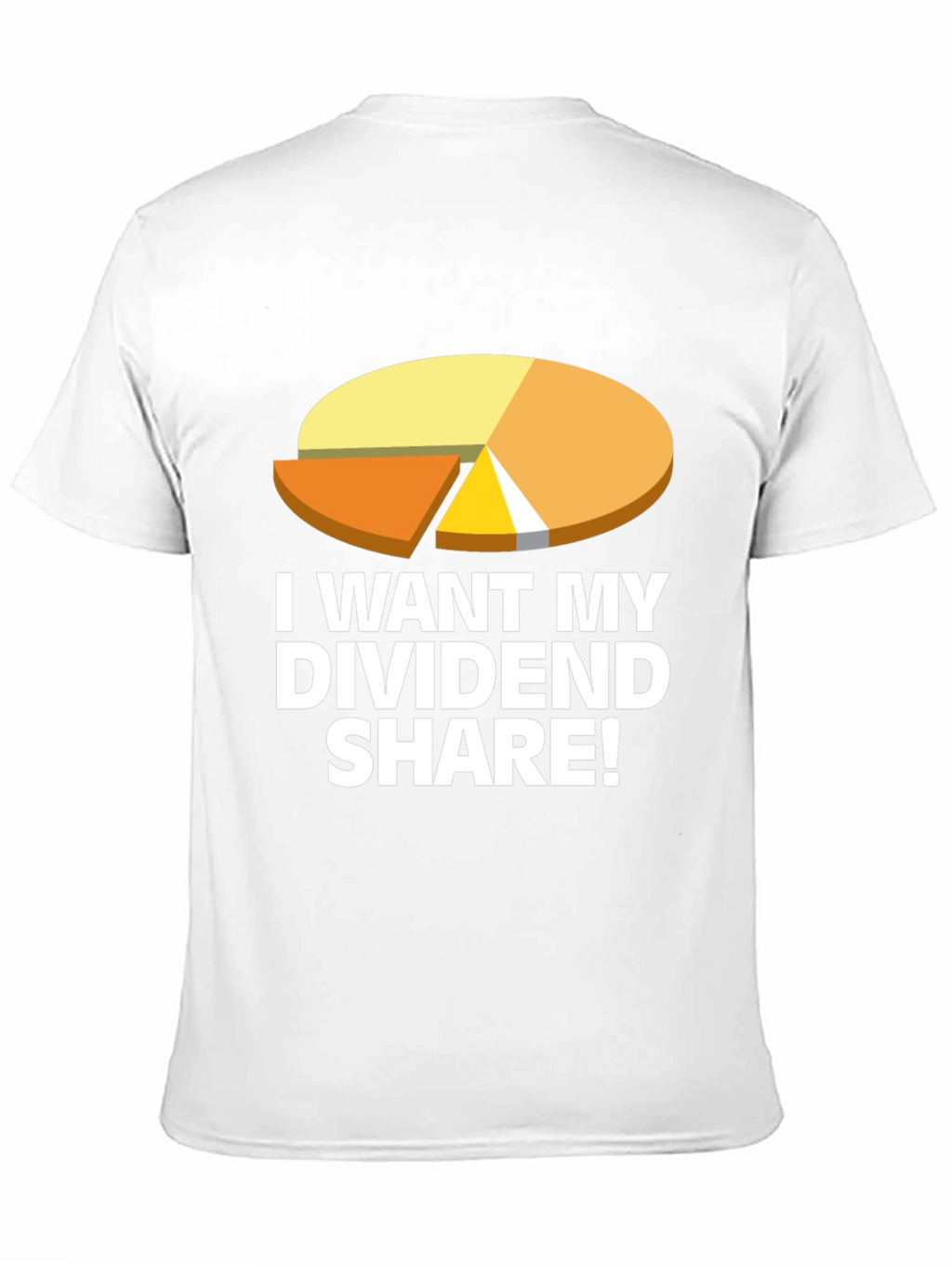 Dividend Share T-Shirt - Black Graphic Tee