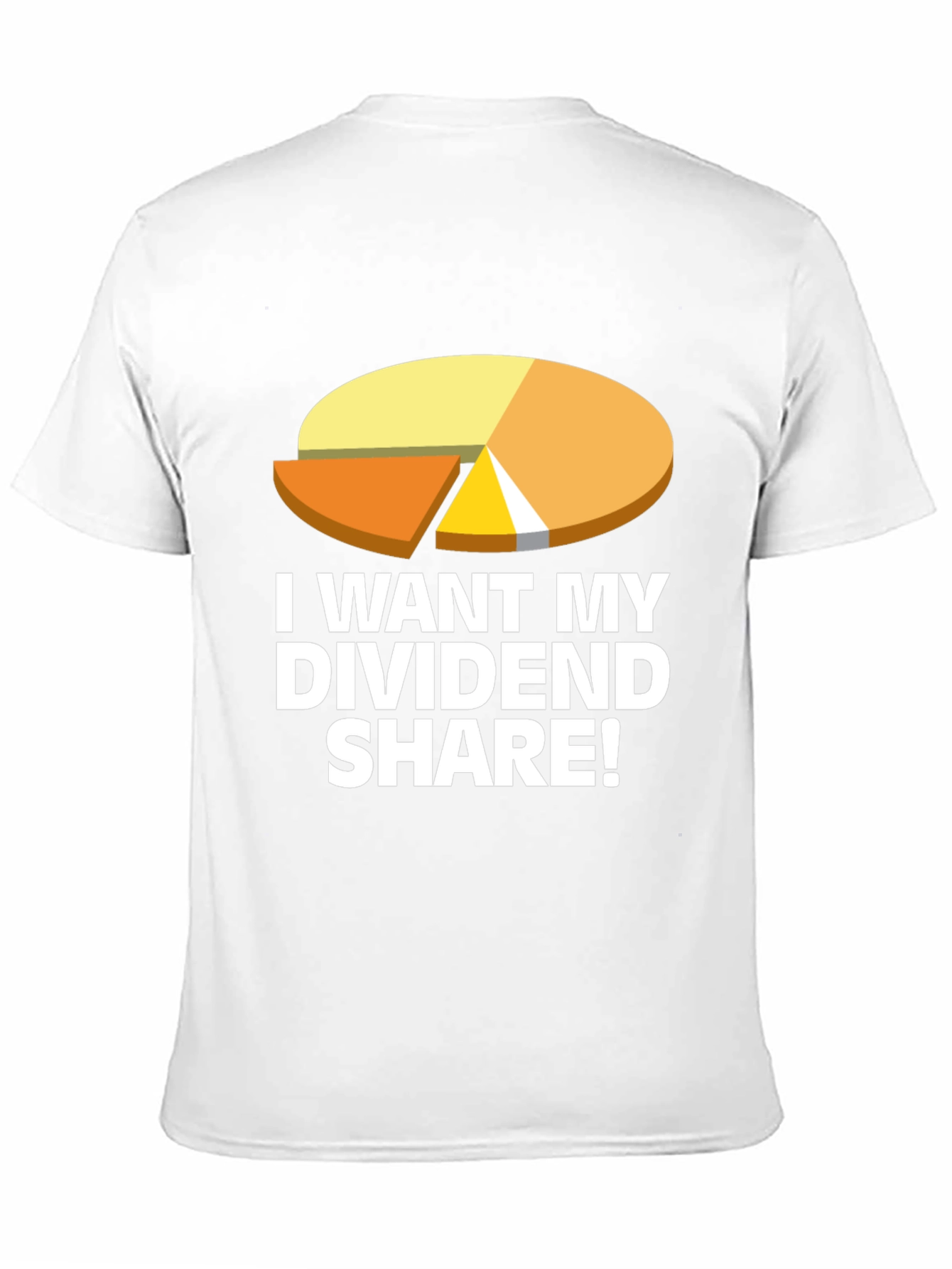 Dividend Share T-Shirt - Black Graphic Tee