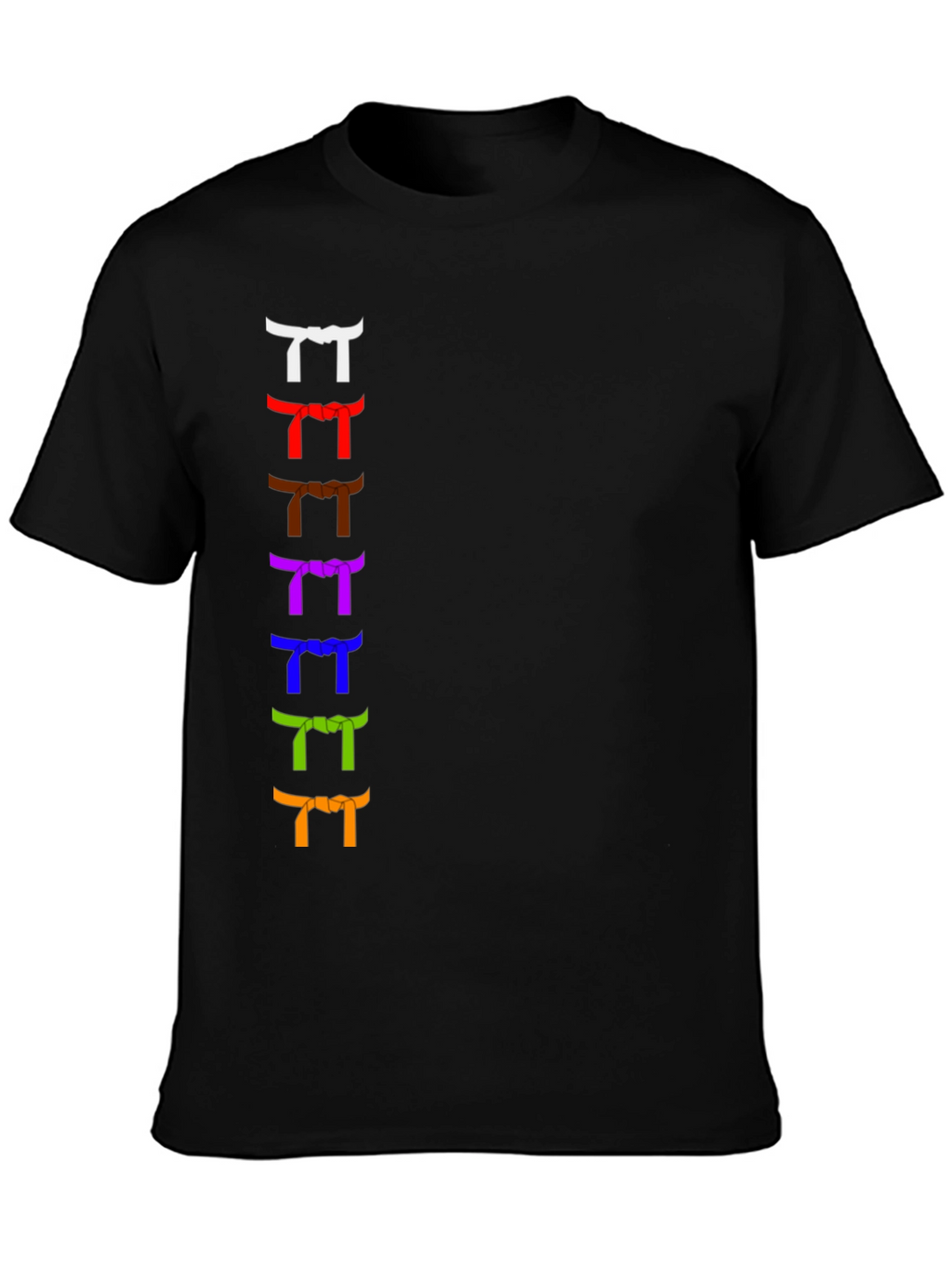 BJJ Belts T-Shirt - Jiu Jitsu Martial Arts
