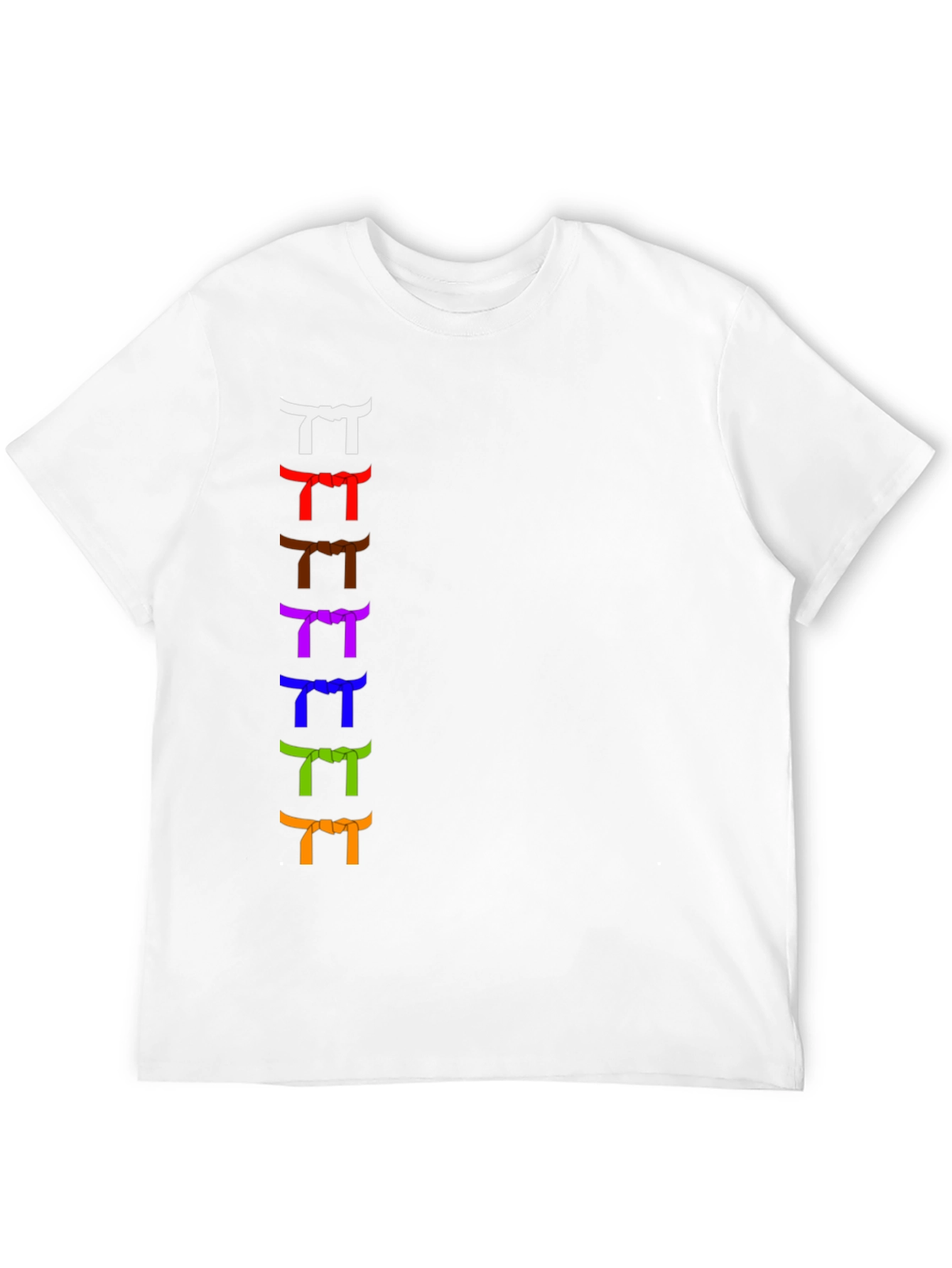 BJJ Belts T-Shirt - Jiu Jitsu Martial Arts
