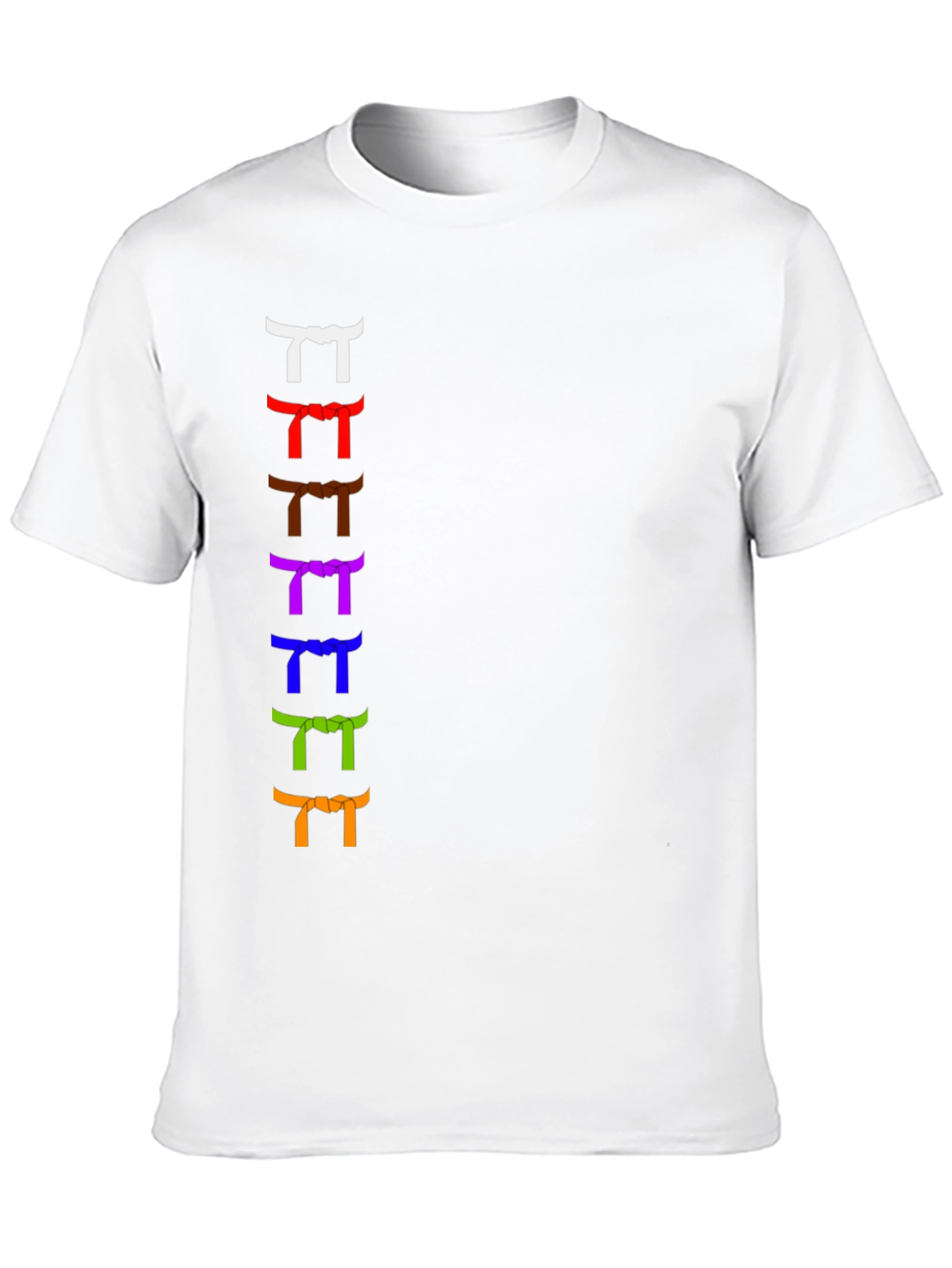 BJJ Belts T-Shirt - Jiu Jitsu Martial Arts