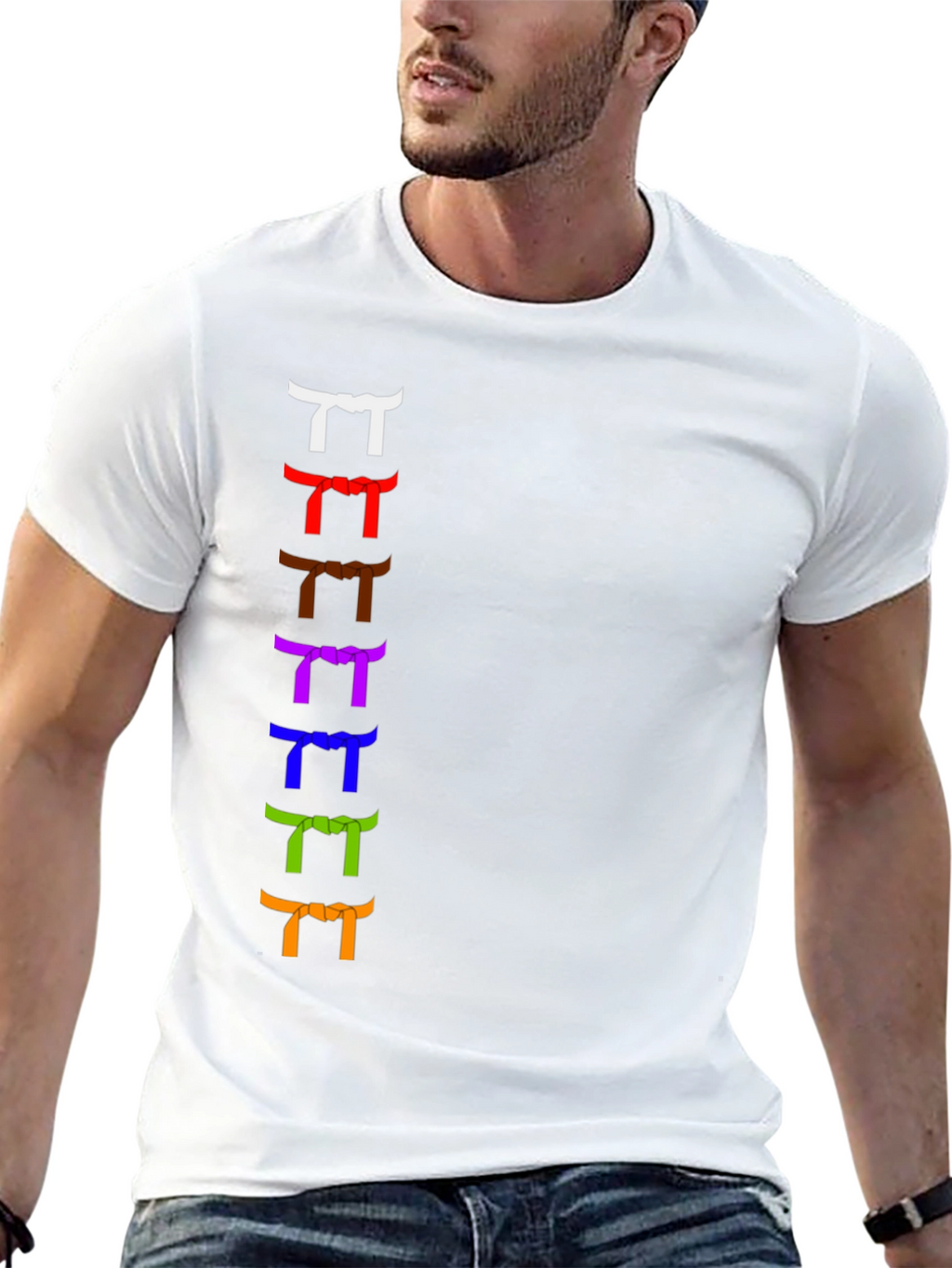 BJJ Belts T-Shirt - Jiu Jitsu Martial Arts