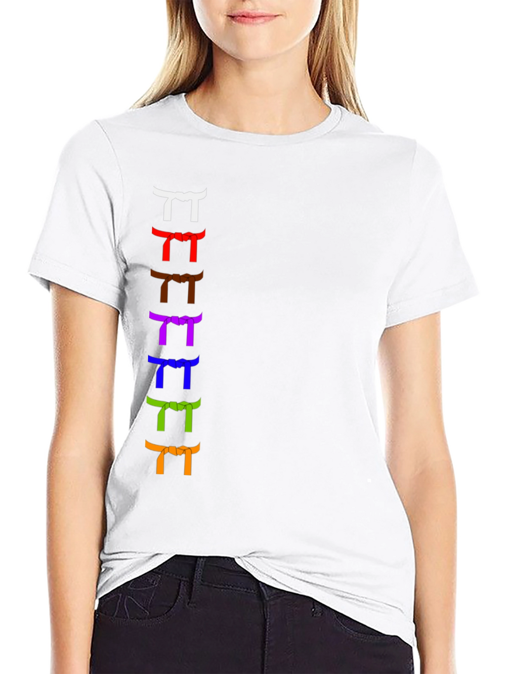 BJJ Belts T-Shirt - Jiu Jitsu Martial Arts