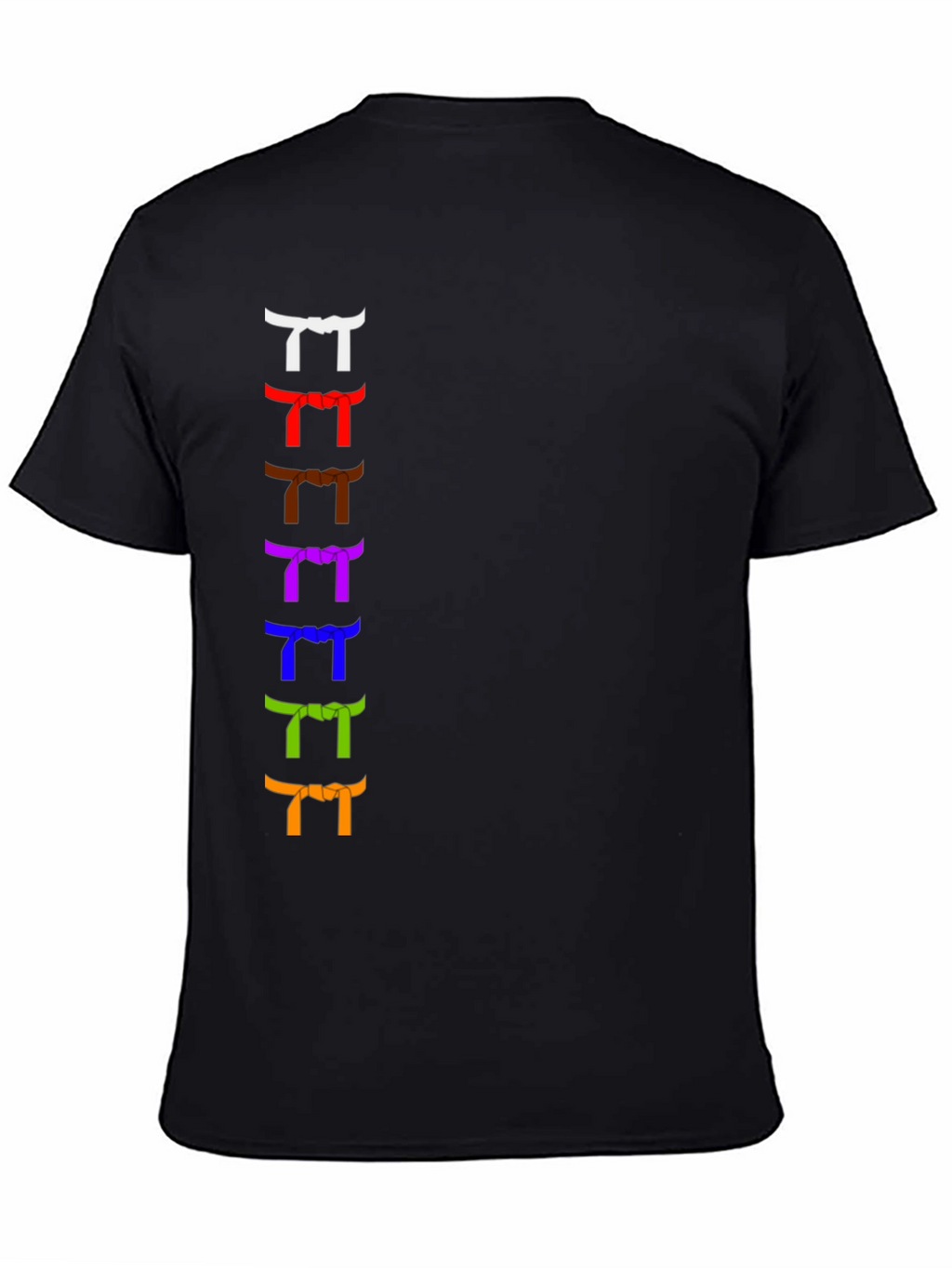 BJJ Belts T-Shirt - Jiu Jitsu Martial Arts