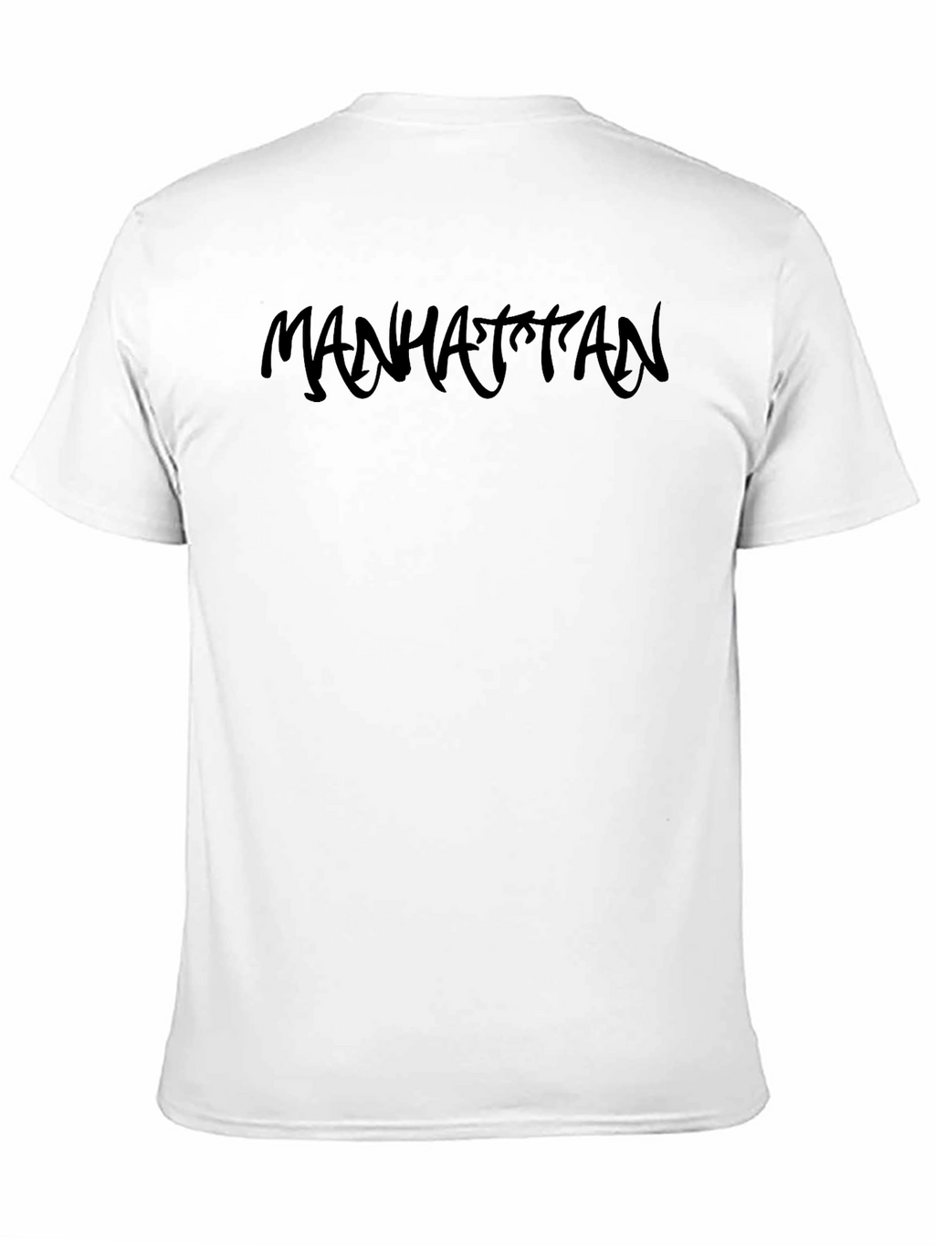 Manhattan Graphic Tee - Unisex Black T-Shirt