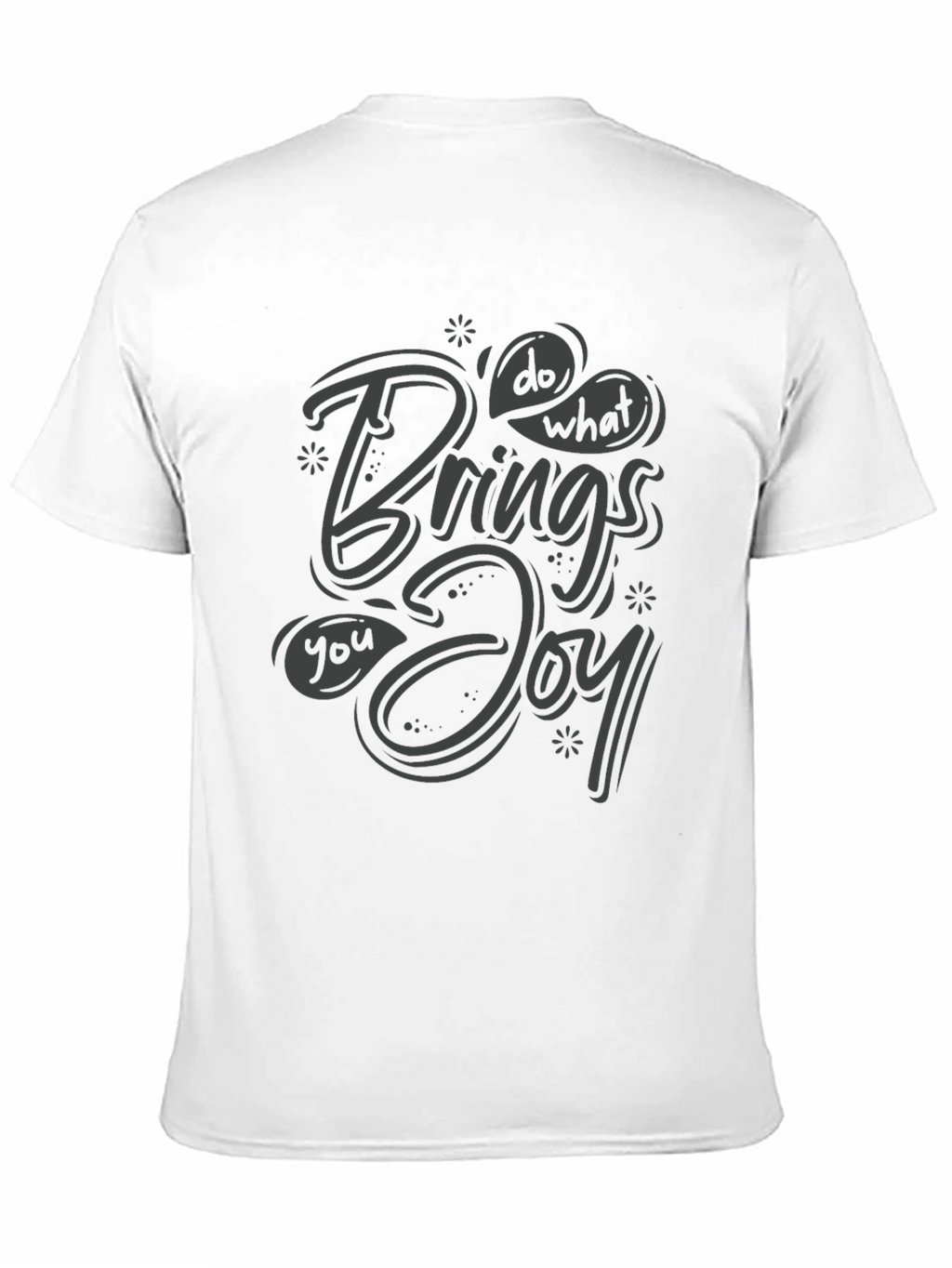 Do What Brings You Joy Black T-Shirt