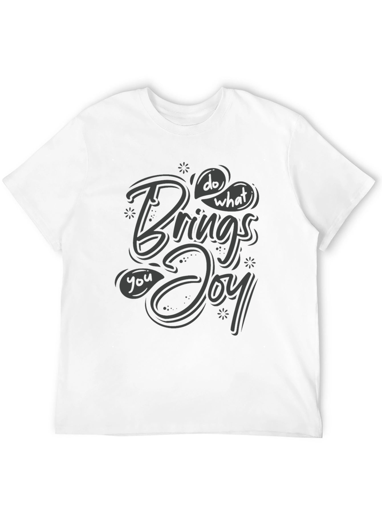 Do What Brings You Joy Black T-Shirt