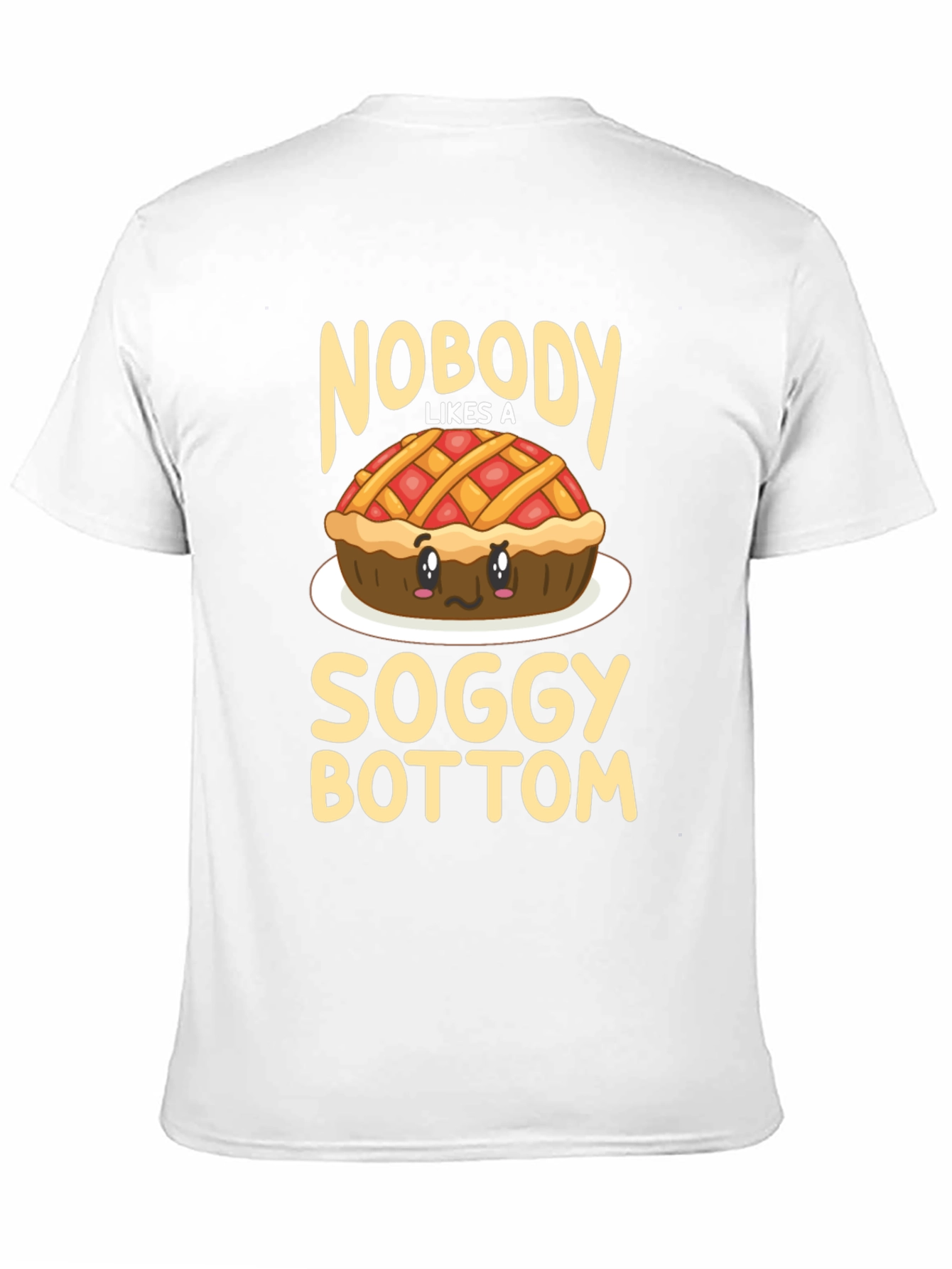 Funny Soggy Bottom Pie T-Shirt - Foodie Humor