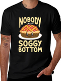 Funny Soggy Bottom Pie T-Shirt - Foodie Humor