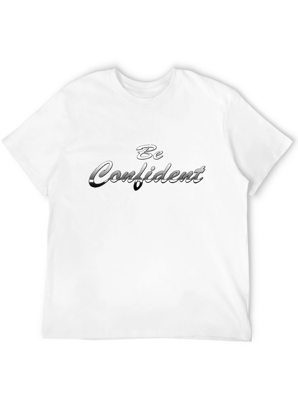 Be Confident Black T-Shirt