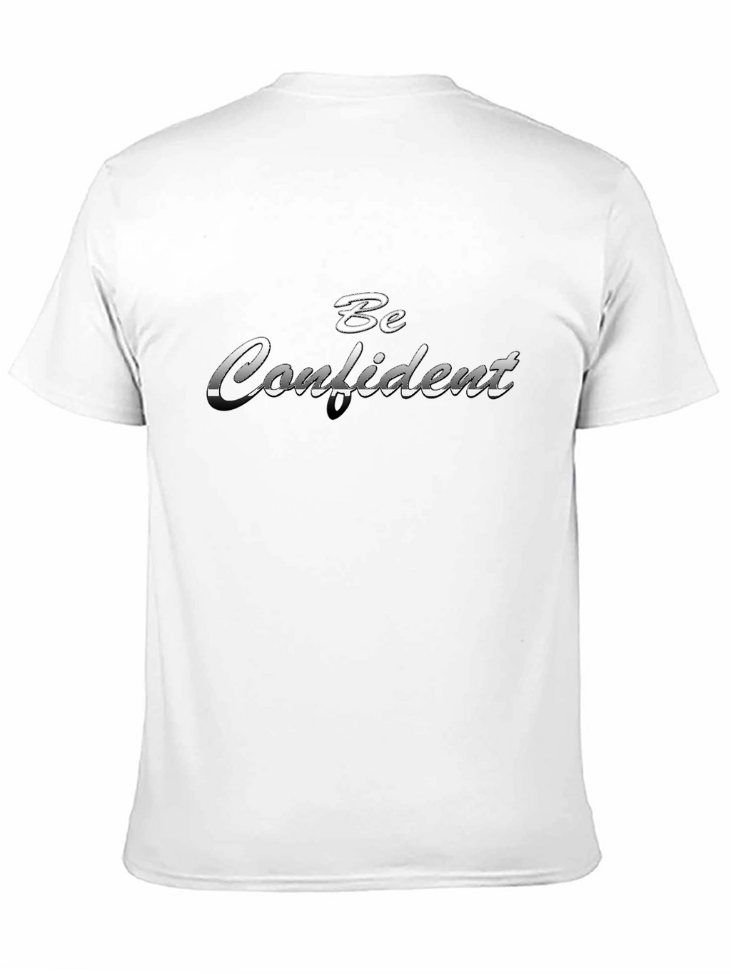 Be Confident Black T-Shirt