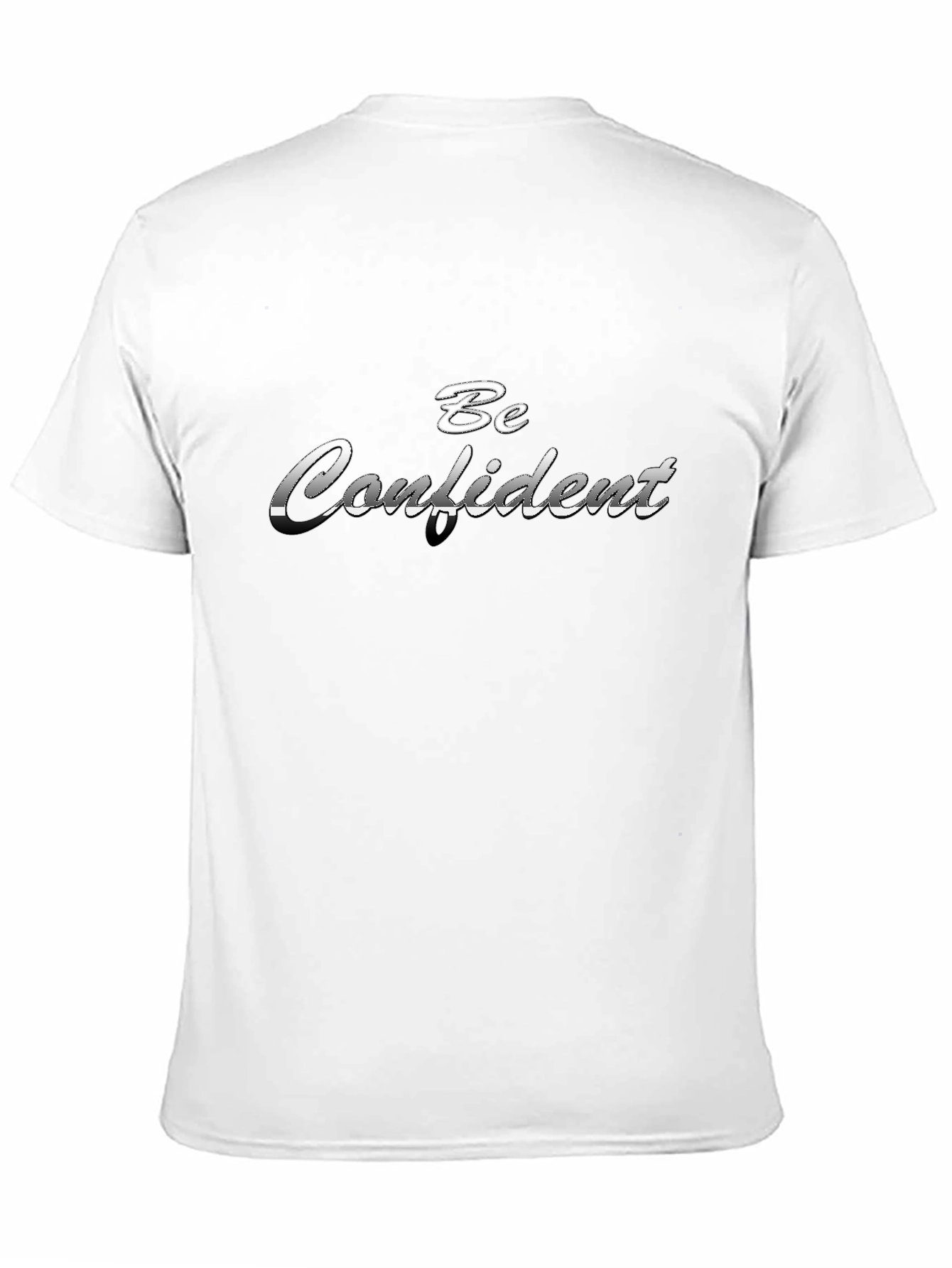 Be Confident Black T-Shirt