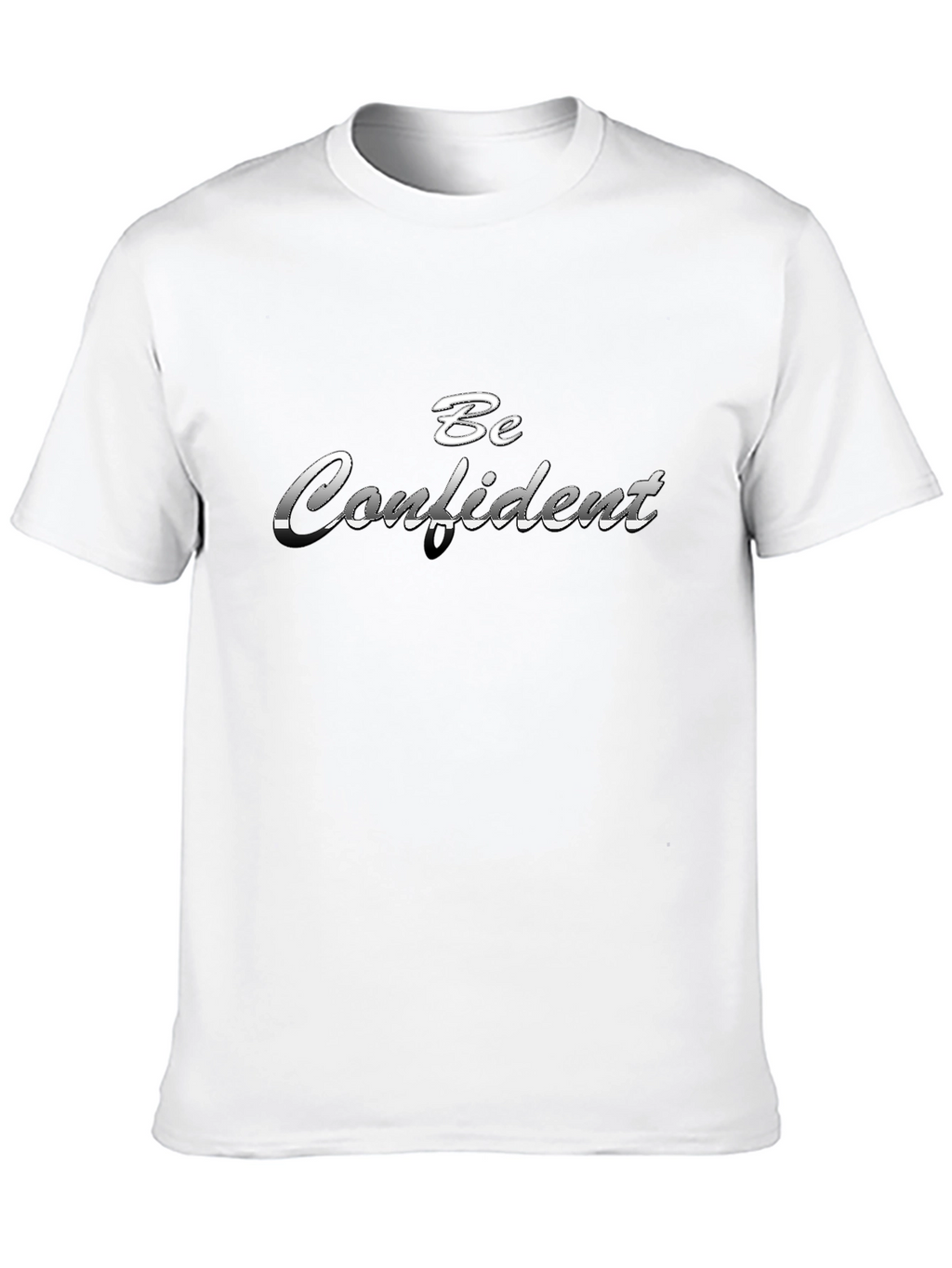Be Confident Black T-Shirt