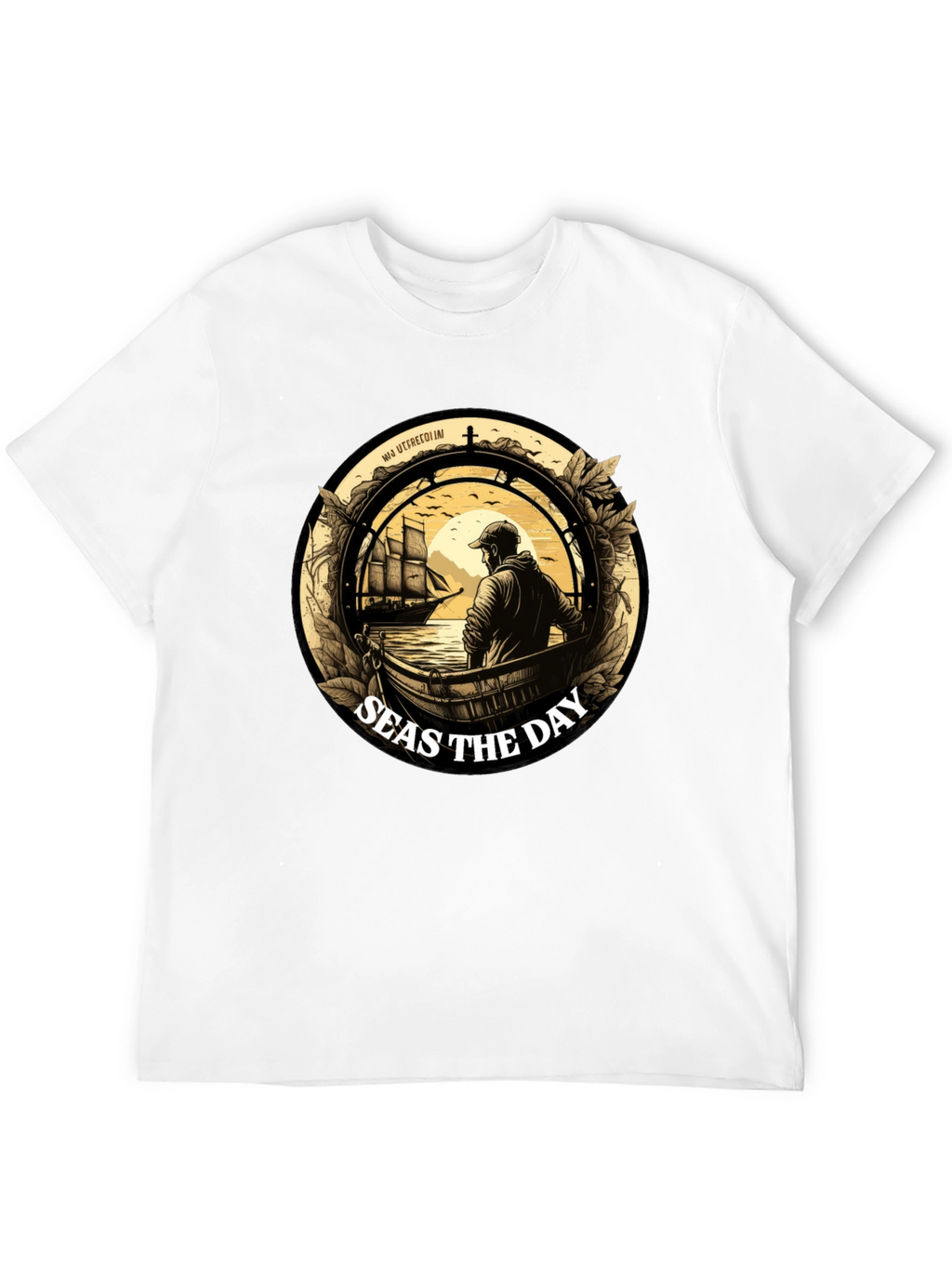 Seas the Day Graphic T-Shirt - Maritime Adventure