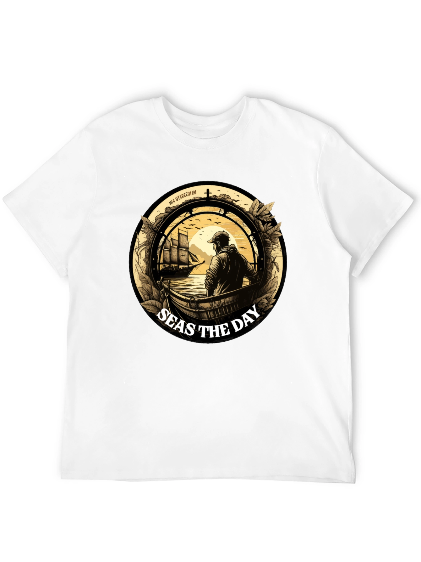 Seas the Day Graphic T-Shirt - Maritime Adventure