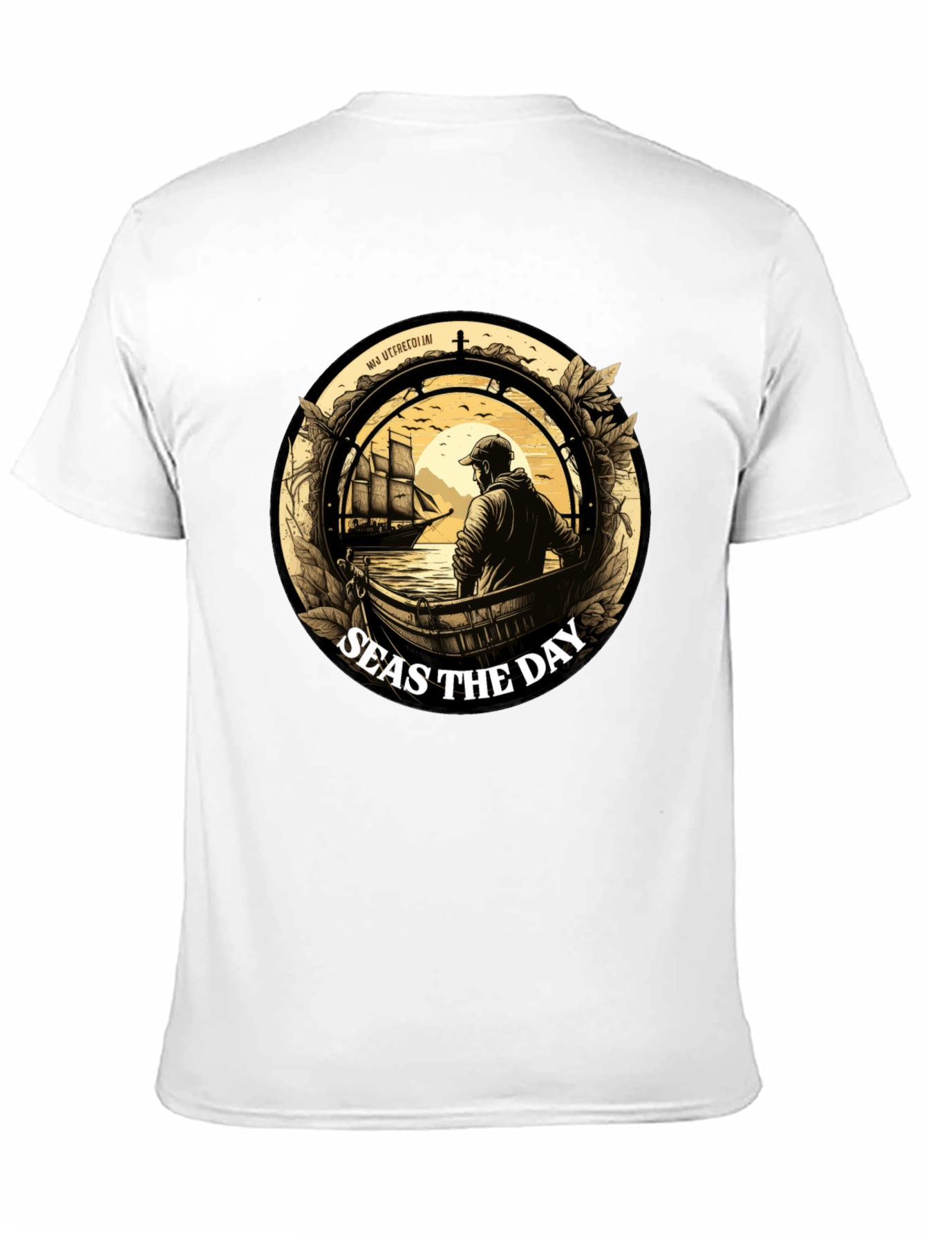 Seas the Day Graphic T-Shirt - Maritime Adventure