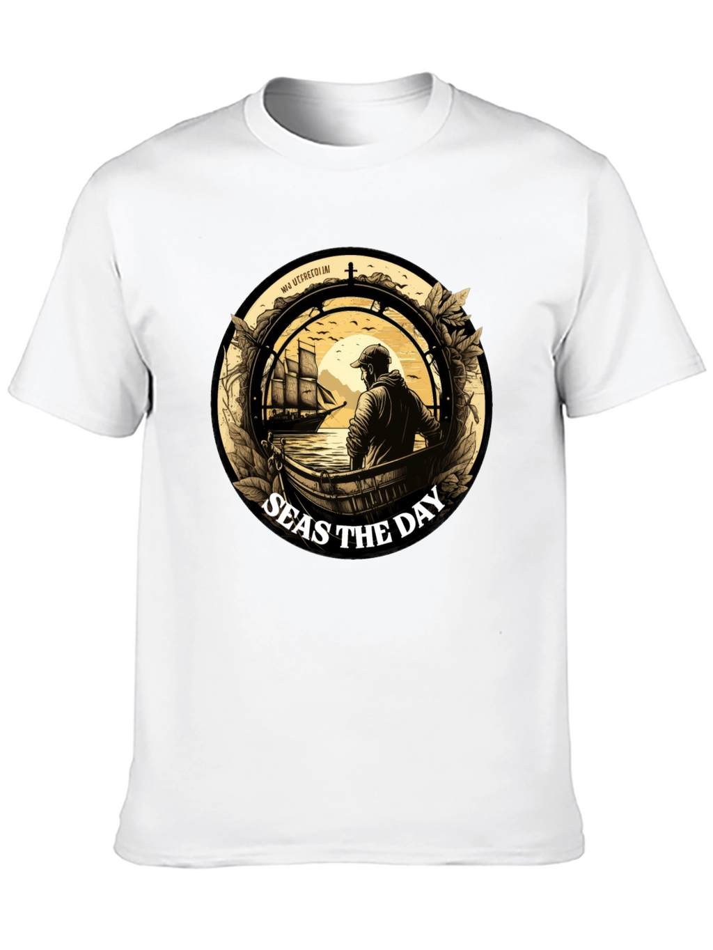 Seas the Day Graphic T-Shirt - Maritime Adventure