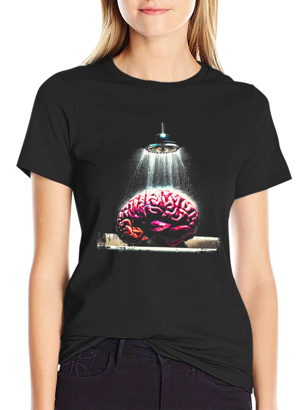Brain Shower Graphic Tee