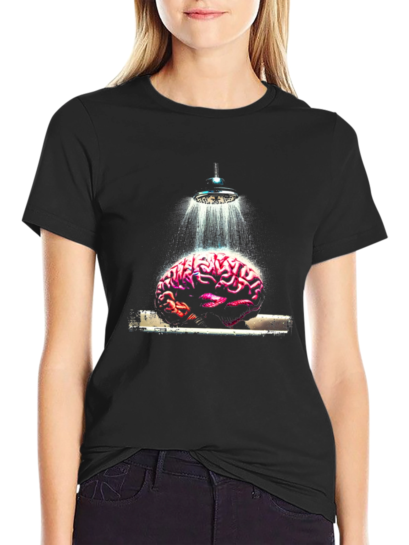 Brain Shower Graphic Tee