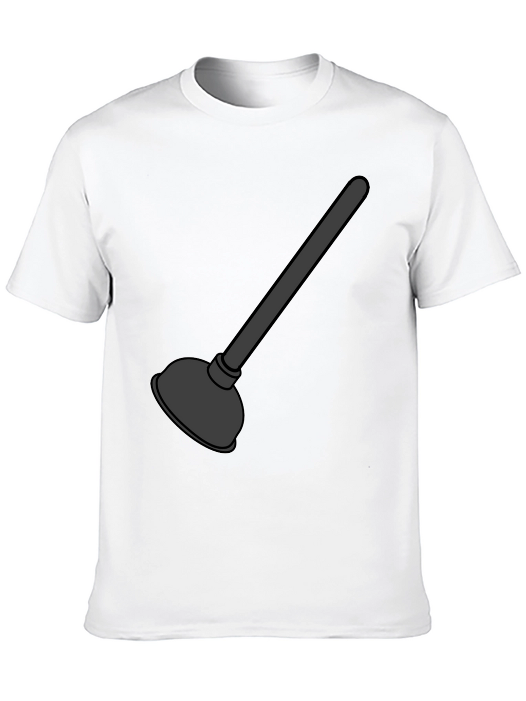 Plunger Graphic T-Shirt - Black