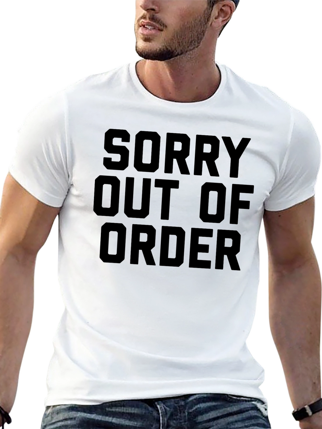 Sorry Out of Order Graphic Tee