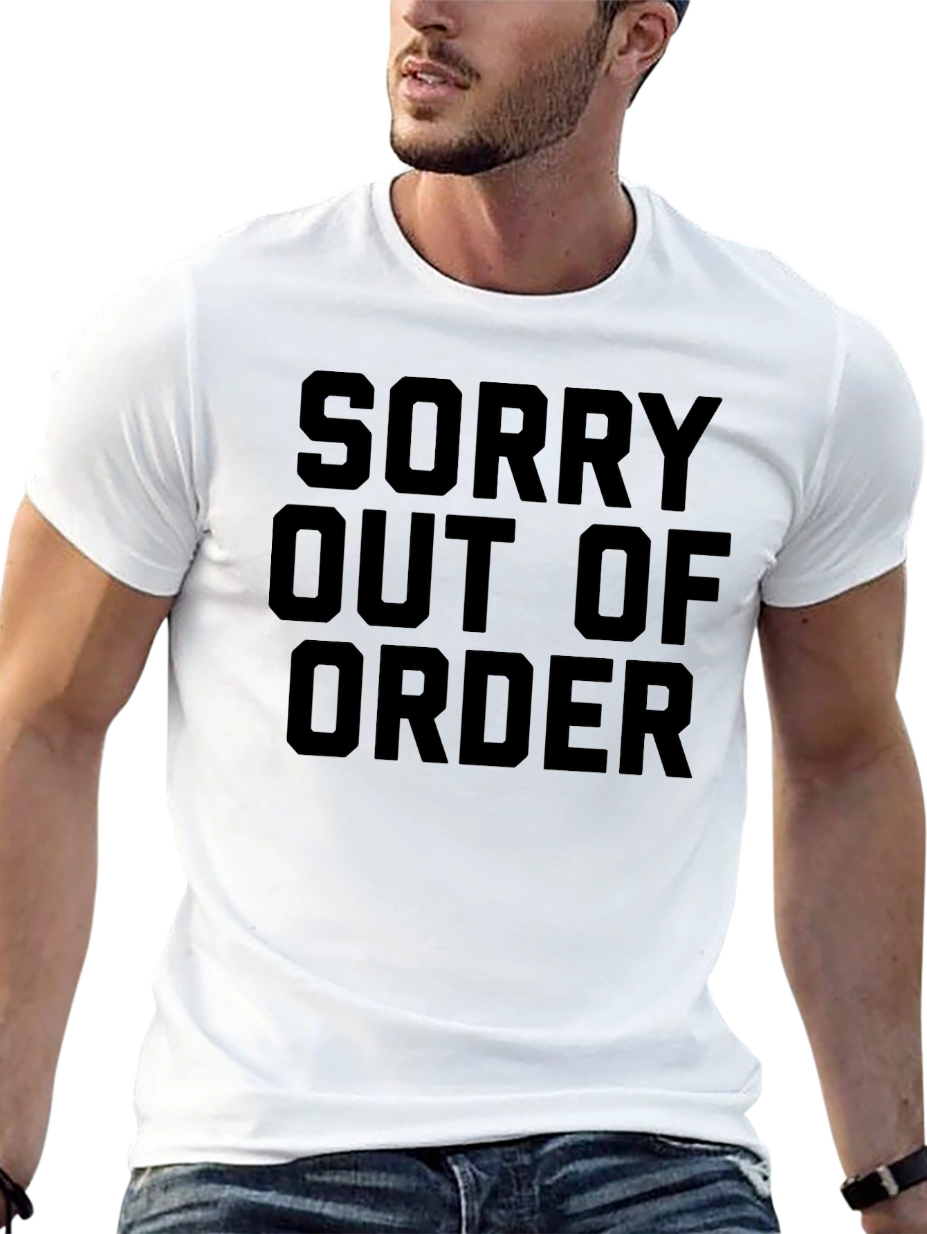 Sorry Out of Order Graphic Tee